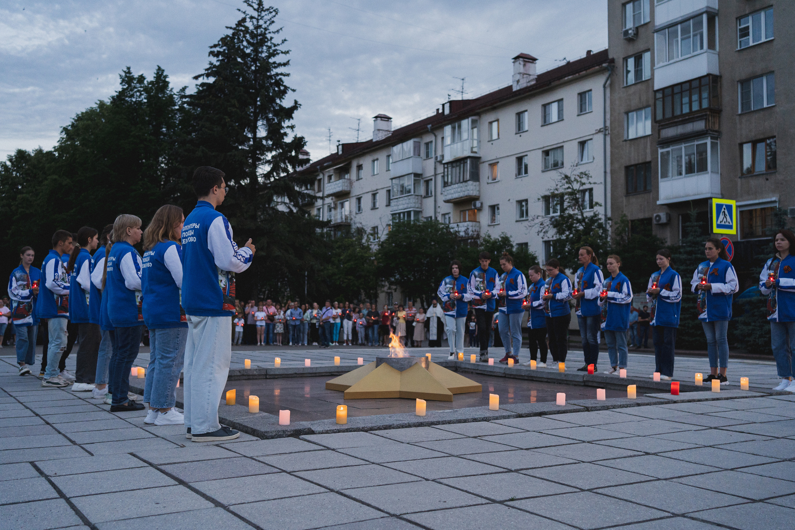 Всероссийские акции «Свеча Памяти» и «Огненная картина» |Кемерово|2022