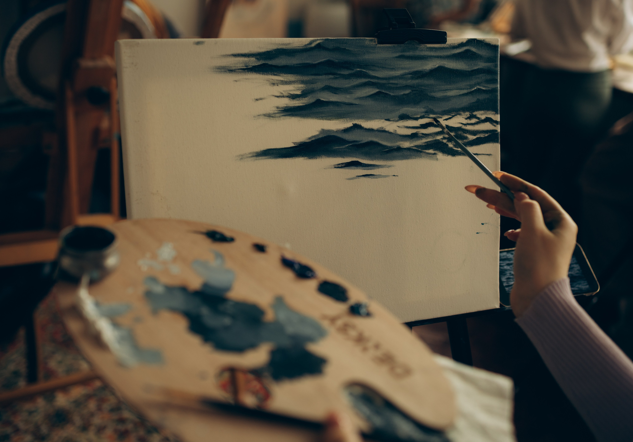 Мастерская художника. Женский фотограф Истра