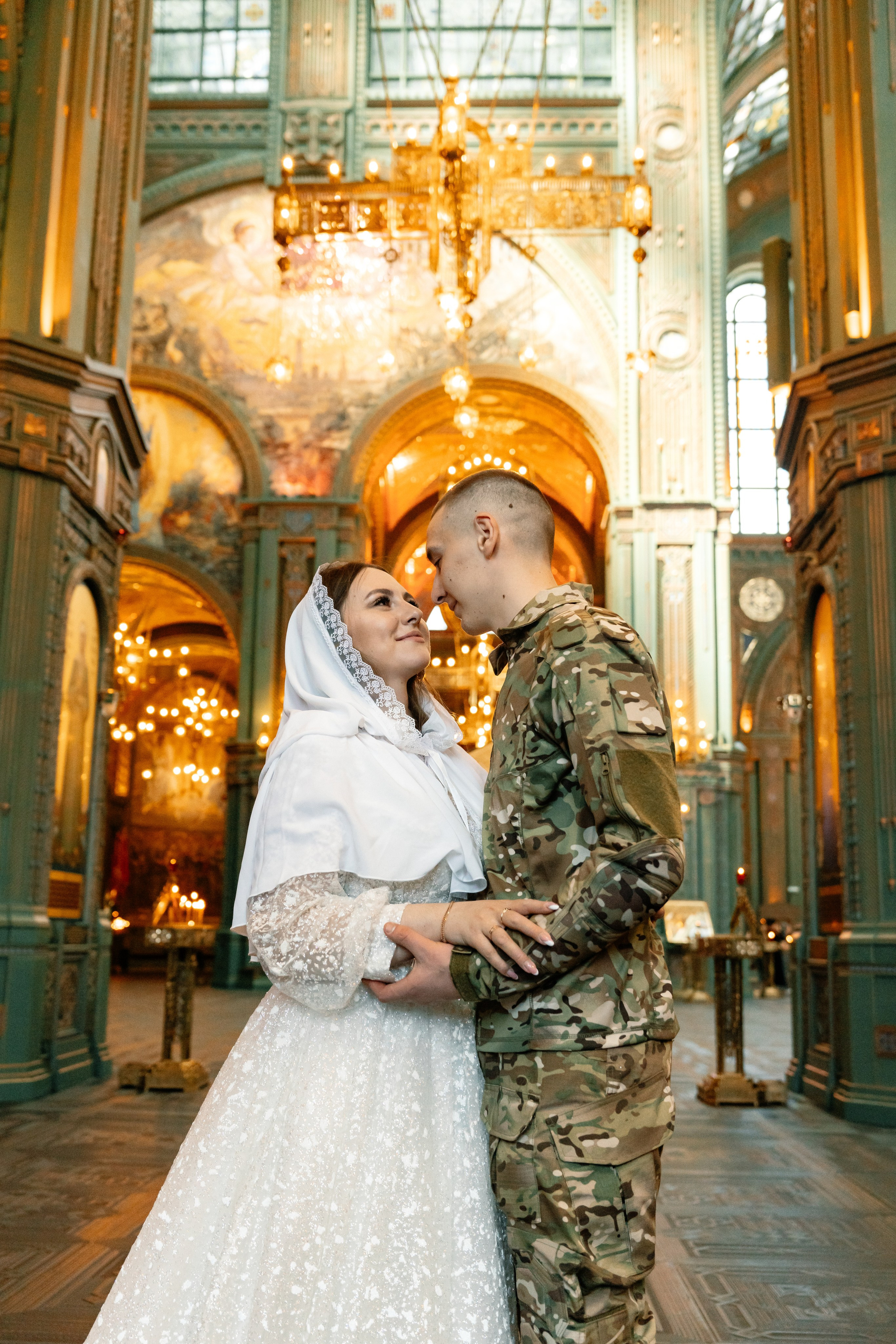 Венчание в Главном храме вооруженных сил (Патриот). Семейный фотограф Одинцово Москва Наталия Черенкова
