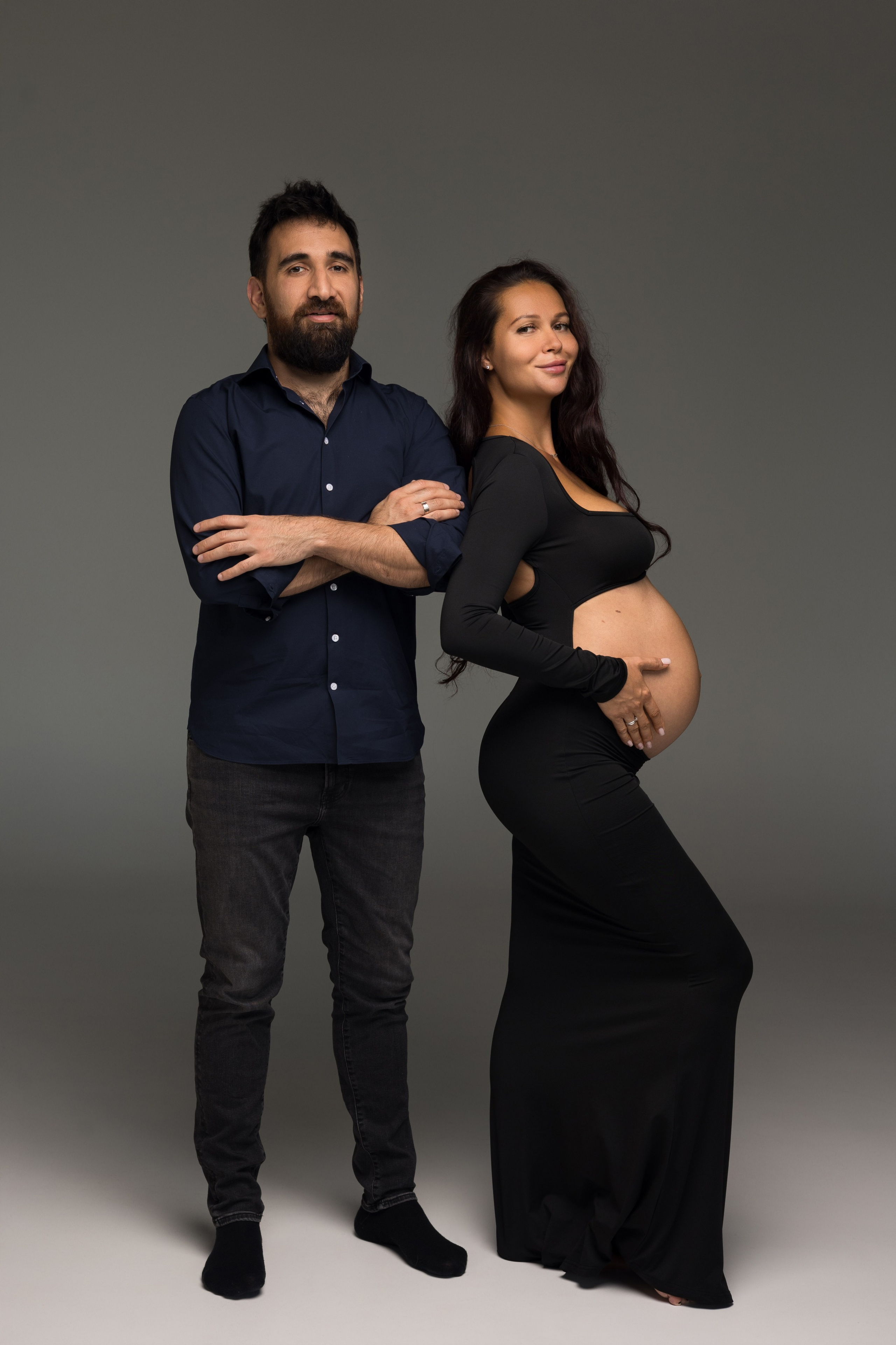 Фотосессия беременности с мужем в Красноярске