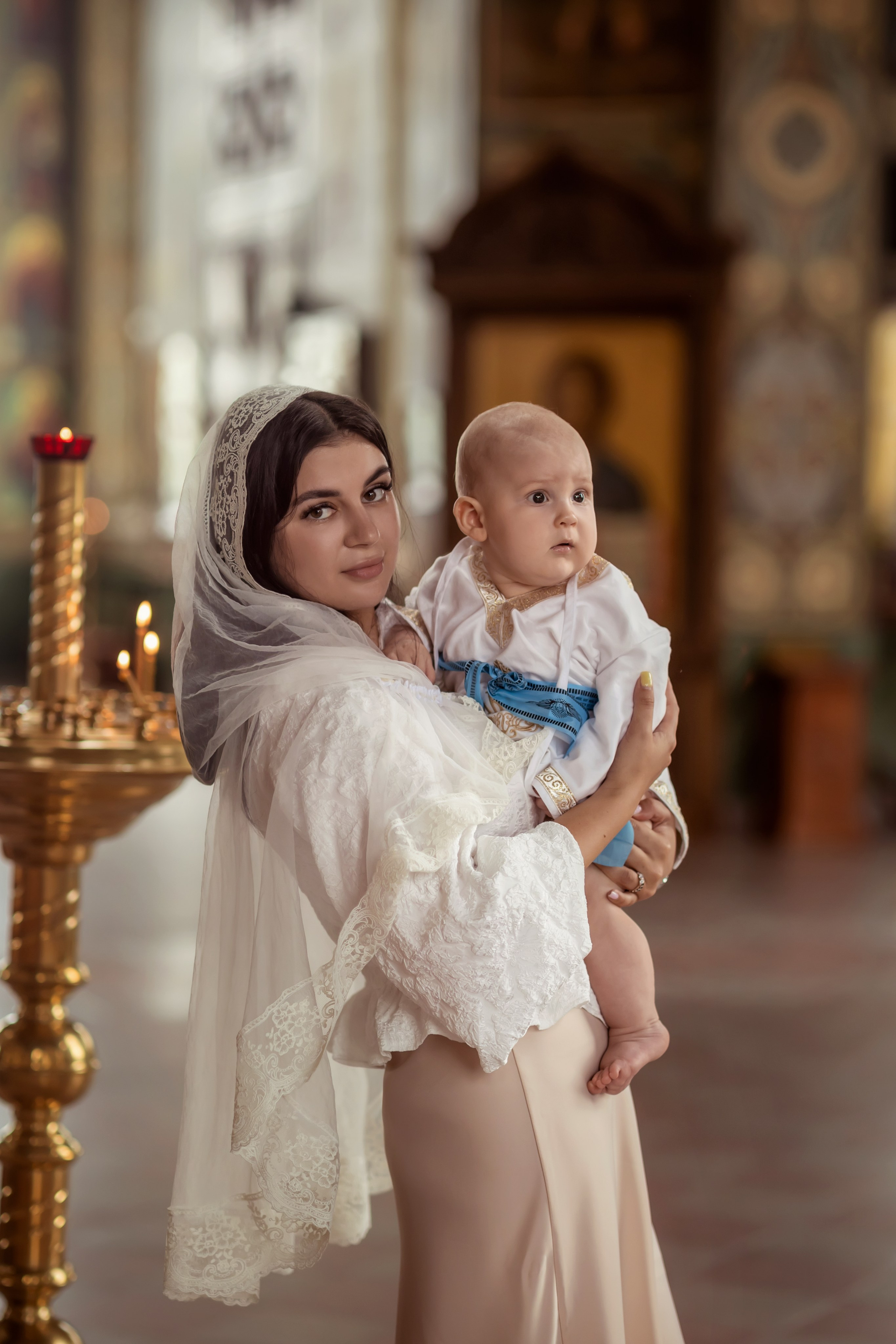 Крещение в Храме Преполовения Пятидесятницы в городе  Ростов-на-Дону. Олеся Семейская свадебный и семейный фотограф в Ростове-на-Дону