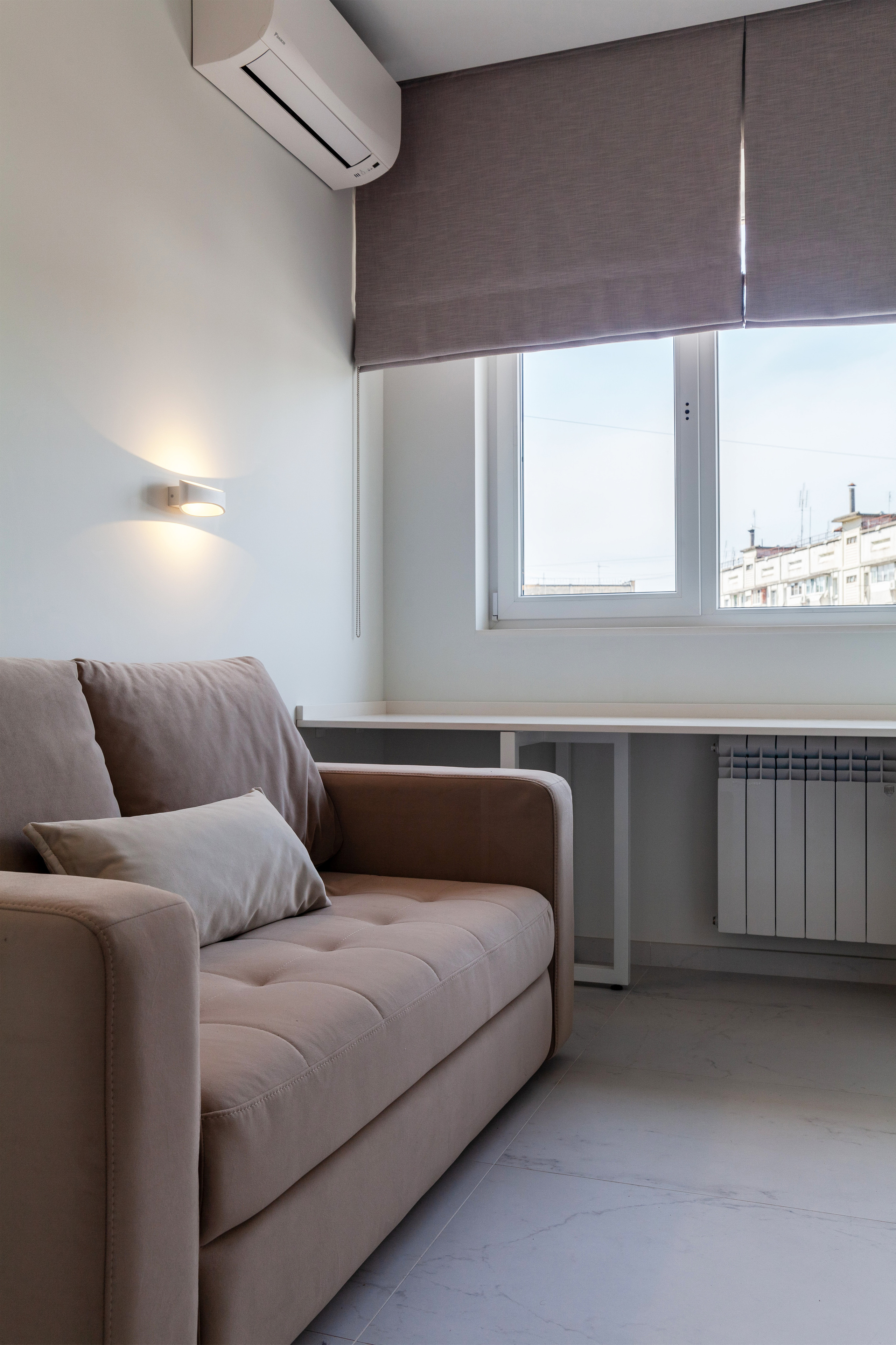 Интерьерная фотосъемка однокомнатной квартиры в Адлере. Интерьерный фотограф в Москве