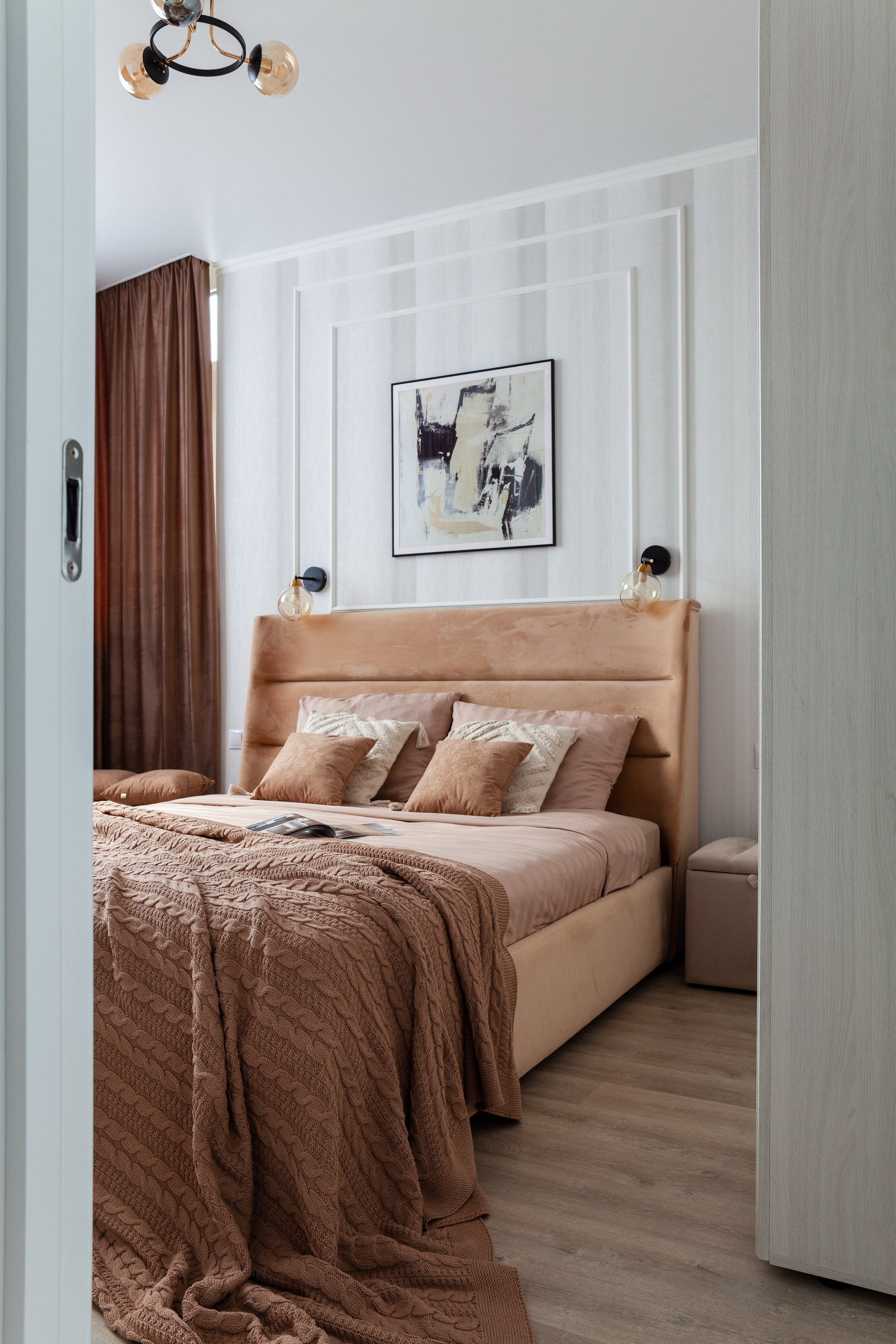 Интерьерная фотосъемка двухкомнатной квартиры в ЖК «Огни Сочи». Интерьерный фотограф в Москве