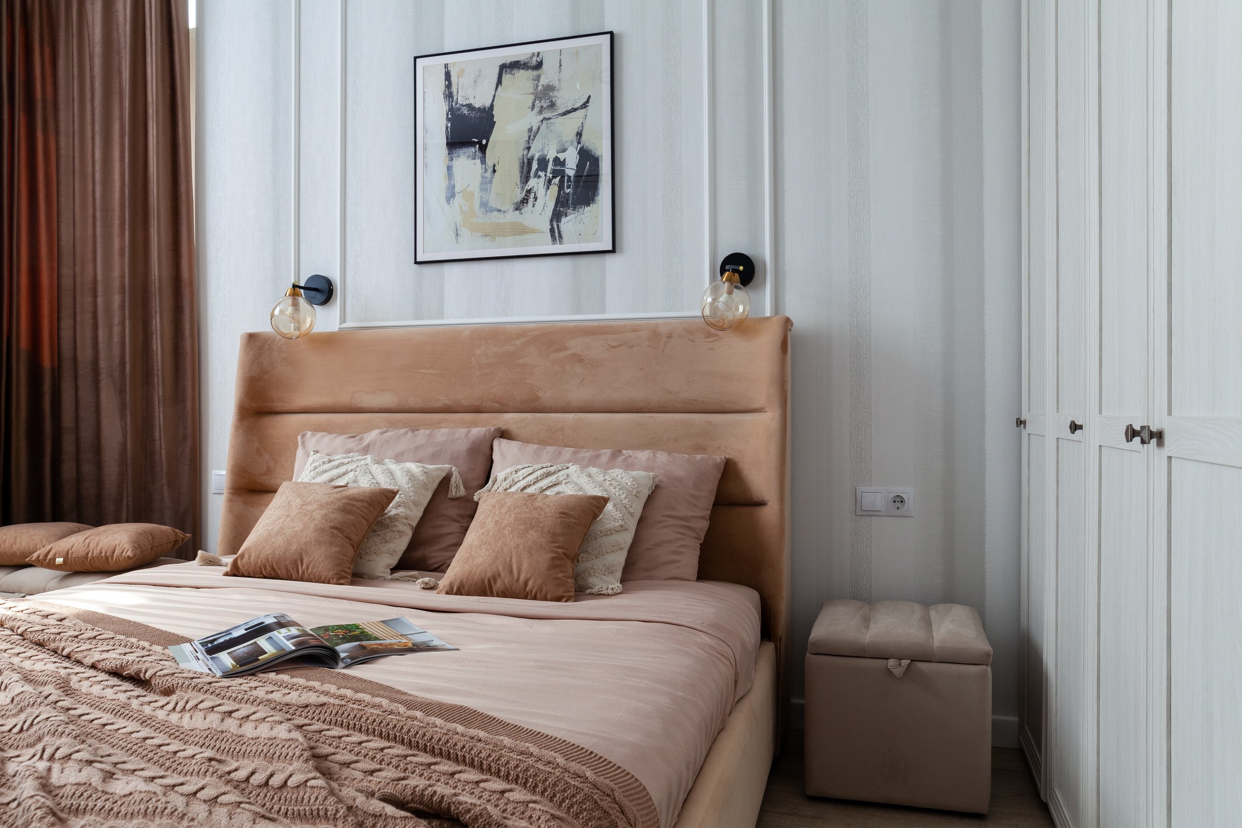 Интерьерная фотосъемка двухкомнатной квартиры в ЖК «Огни Сочи». Интерьерный фотограф в Москве