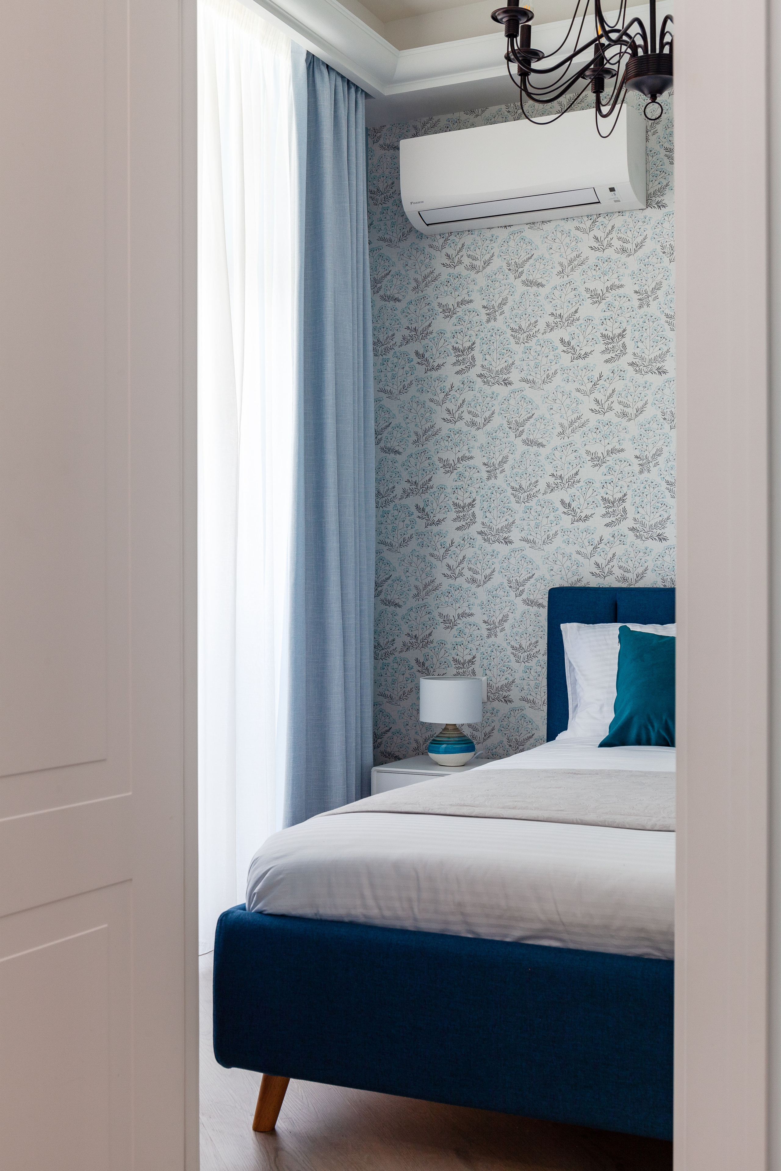 Интерьерная фотосъемка однокомнатной квартиры в ЖК «Посейдон», Мамайка. Интерьерный фотограф Москва