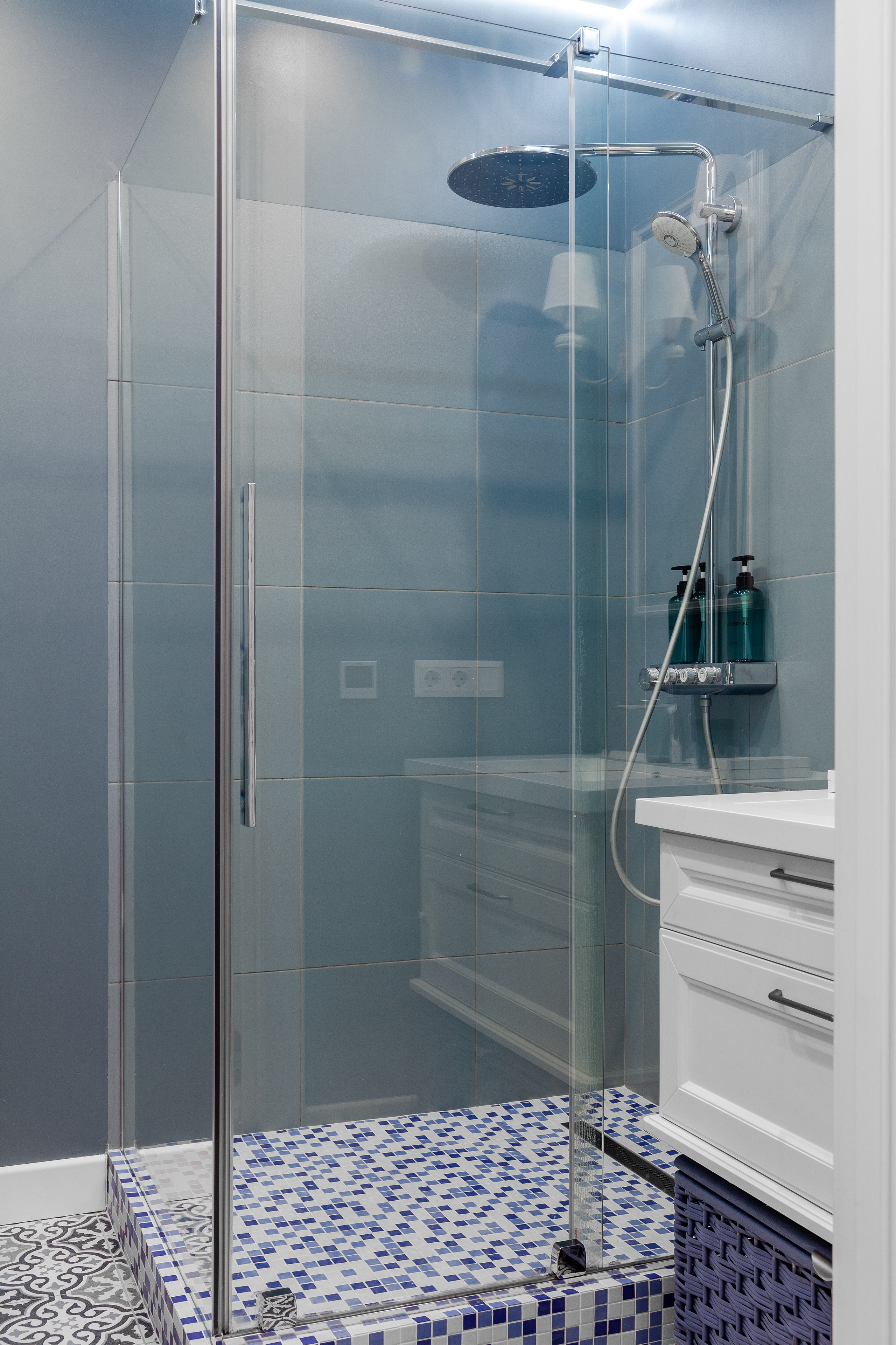 Интерьерная фотосъемка однокомнатной квартиры в ЖК «Посейдон», Мамайка. Интерьерный фотограф Москва