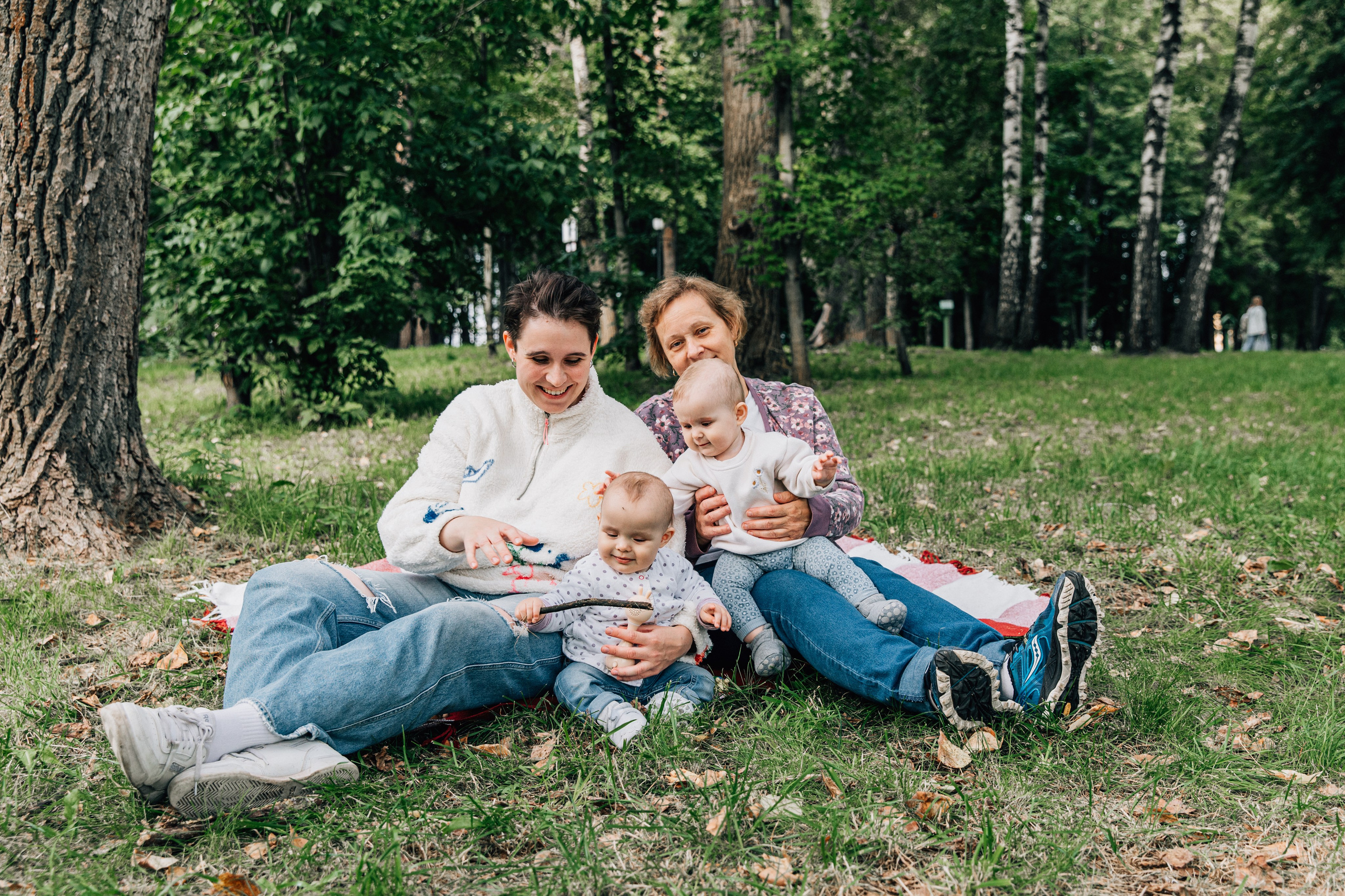 Аня, Вера, Кира и мама. Фотограф-анималист в Москве Соломонова Варвара