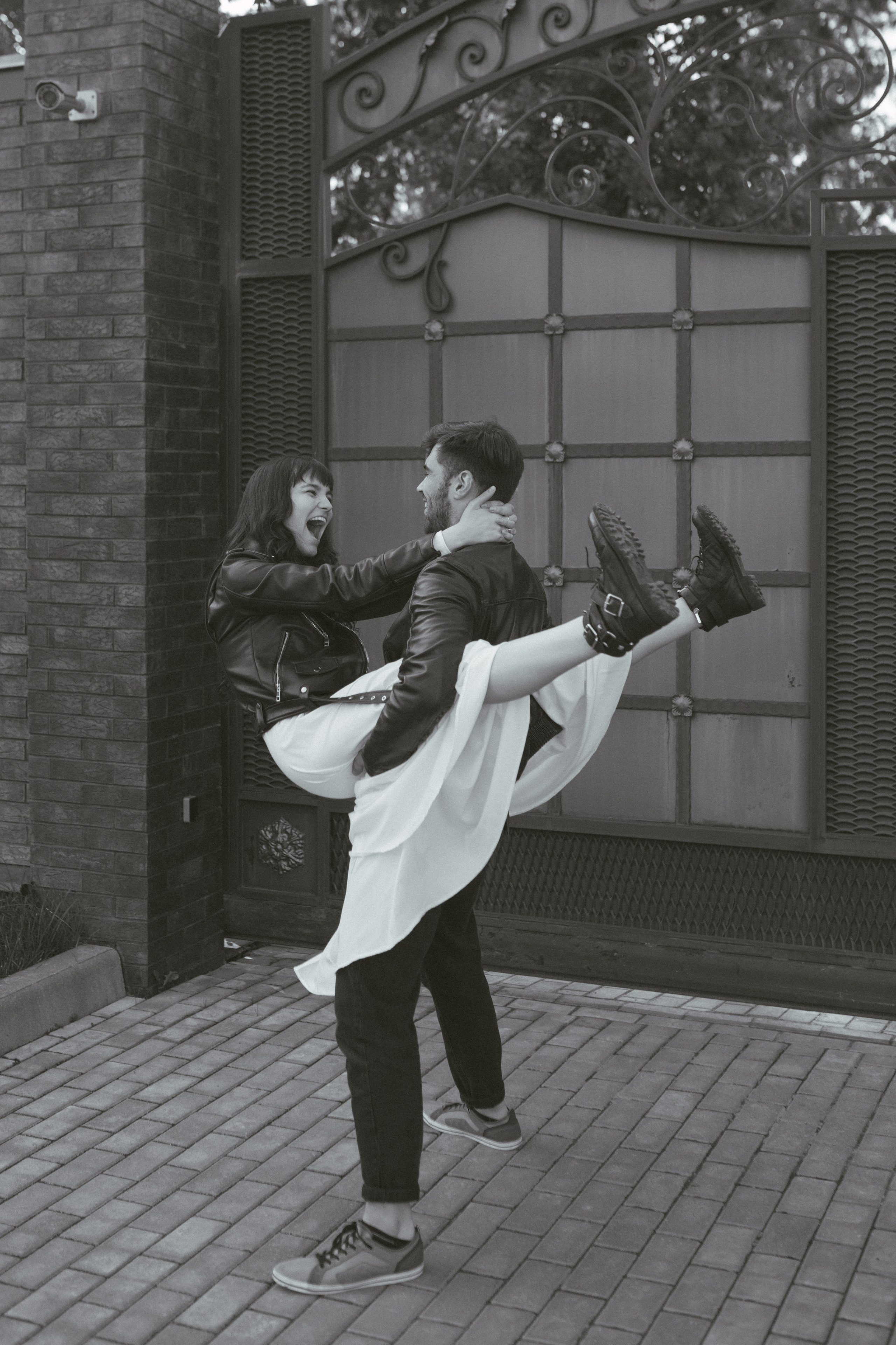 Love story с мотоциклом. Фото Радости. Свадебный и семейный фотограф в Москве Юлия Самойлова