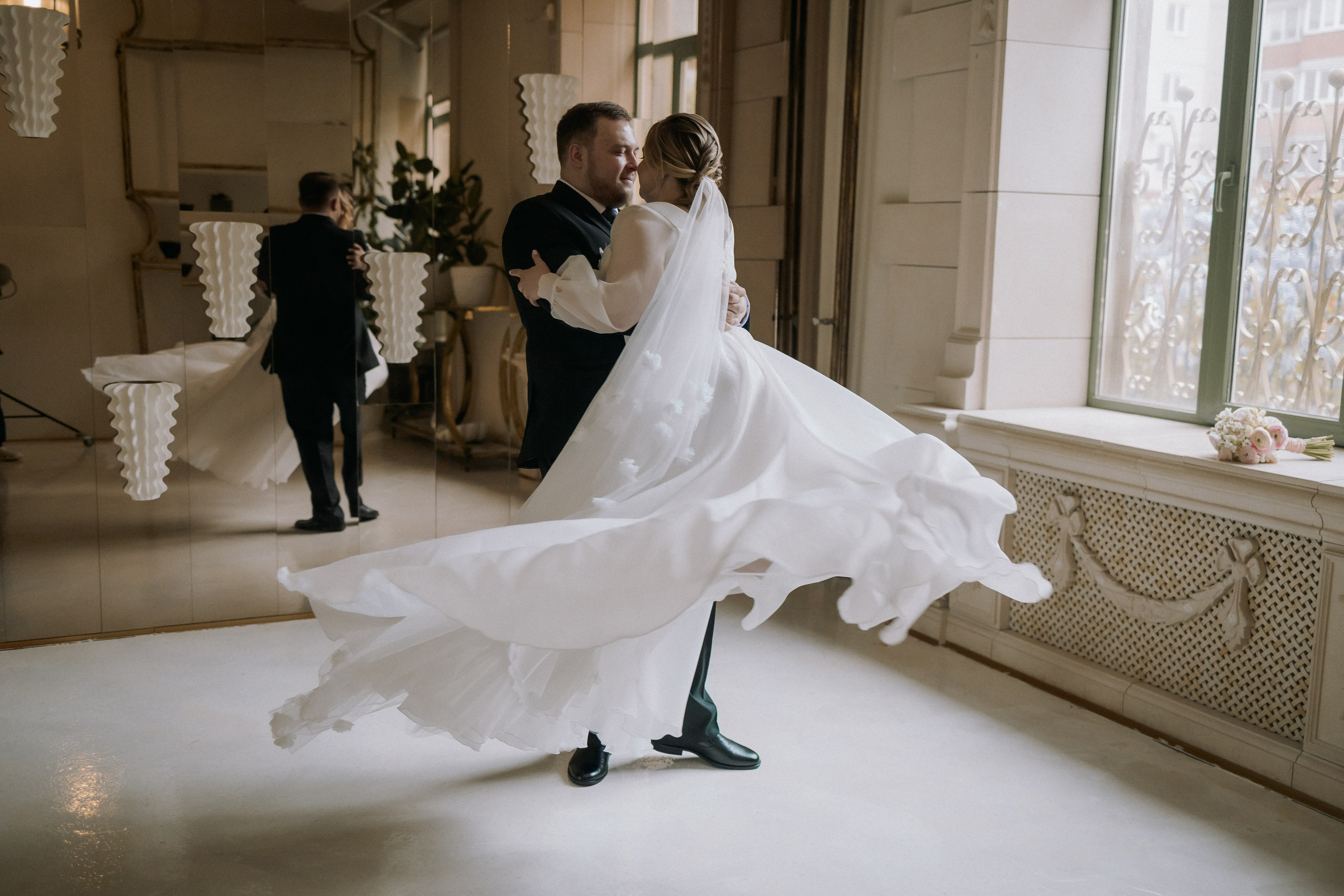 Анастасия и Сергей. Свадебная прогулка. Свадебная фотография. Арина Рубах