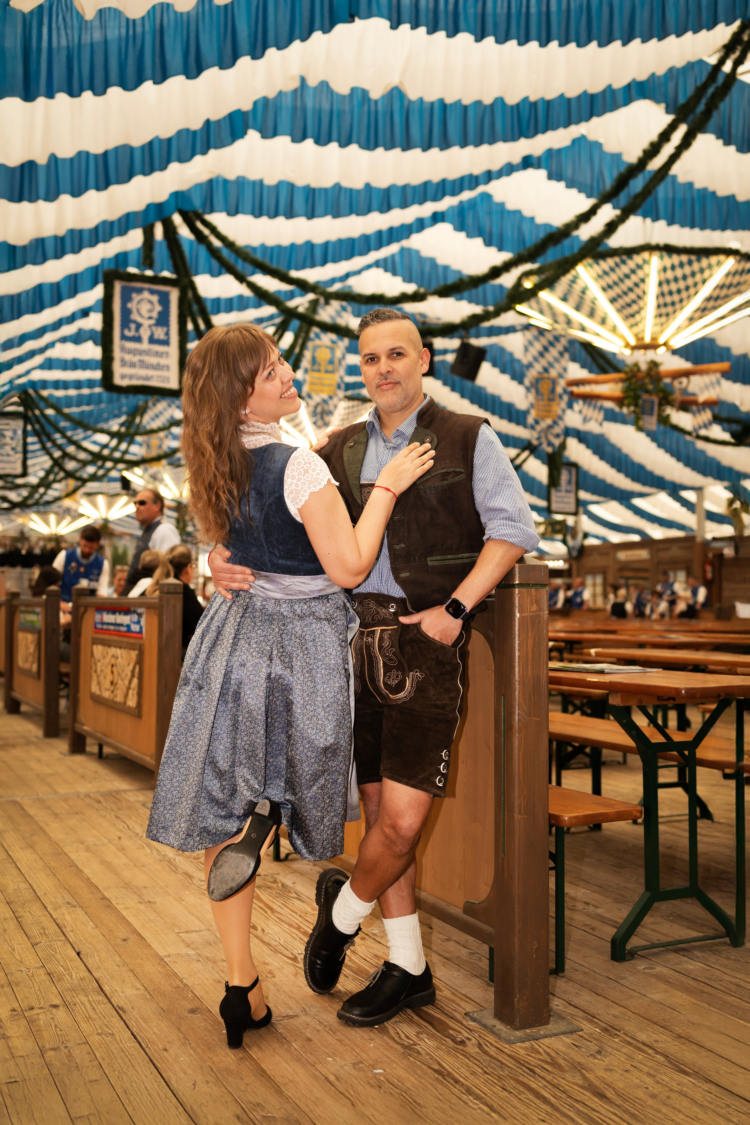 Frühlingsfest. Photographer in Munich