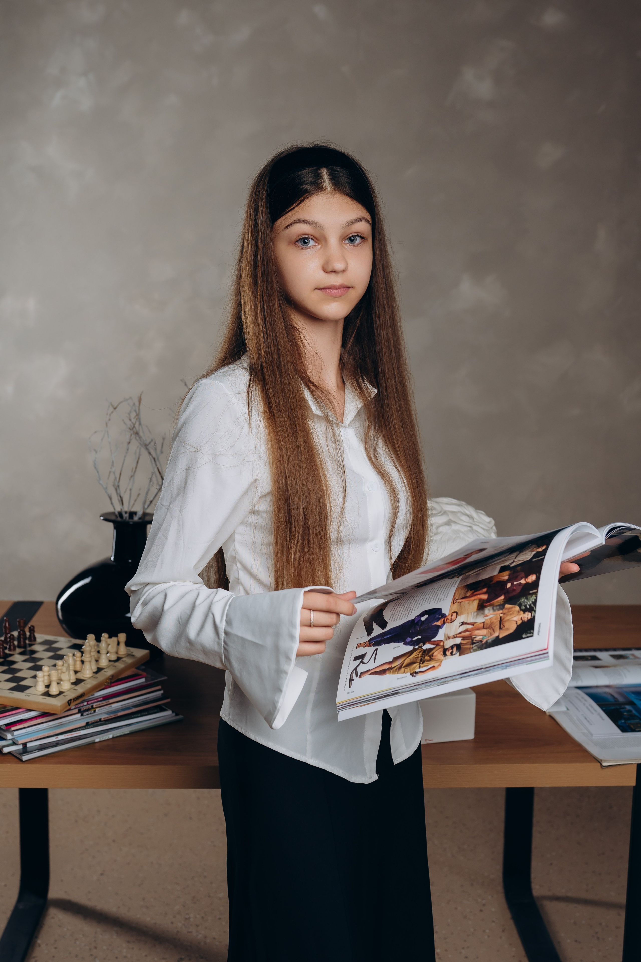 Рекламная съемка Woodbook. Efimova Model Agency