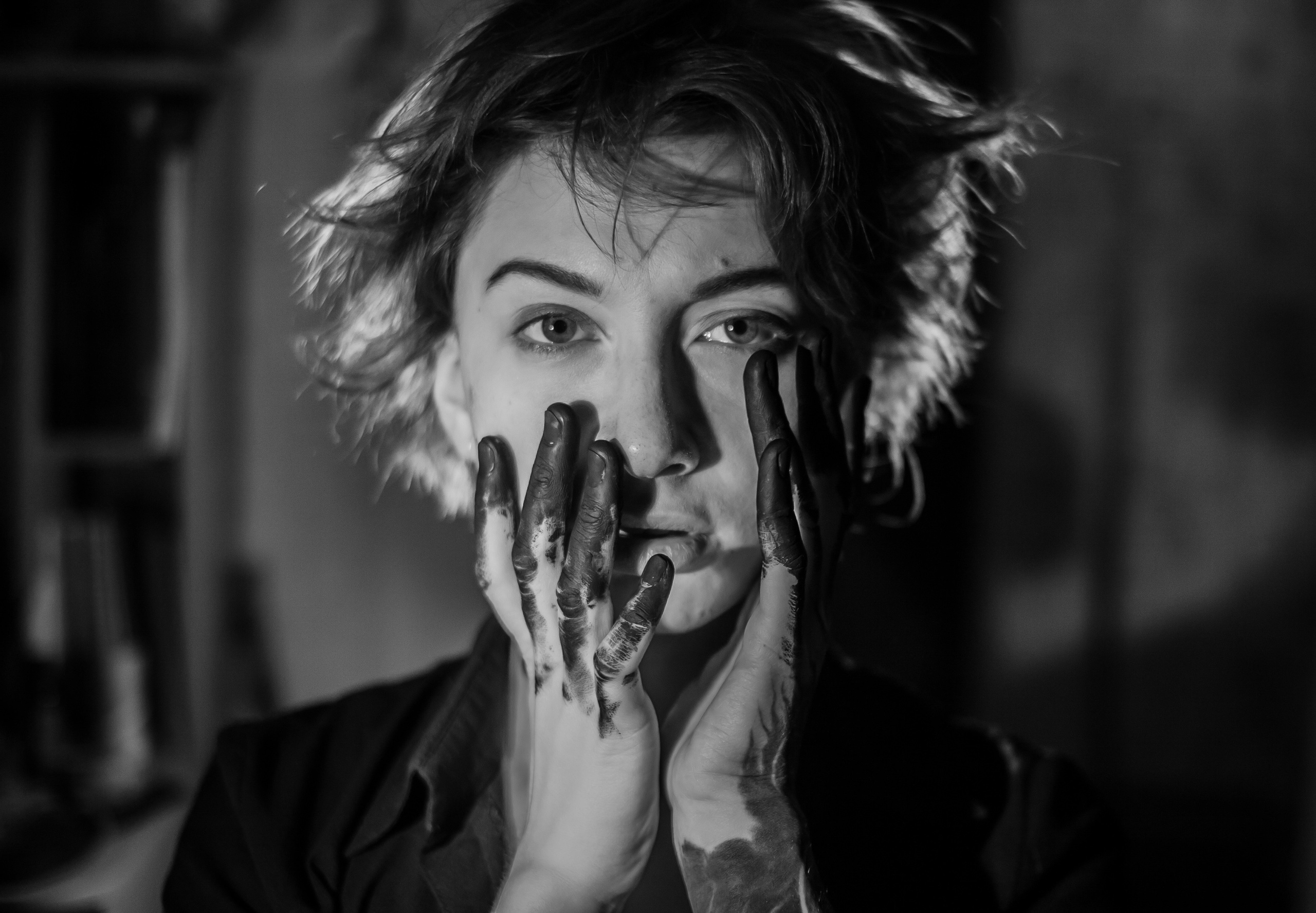 Портрет. Фотограф — Ванда Мистунина