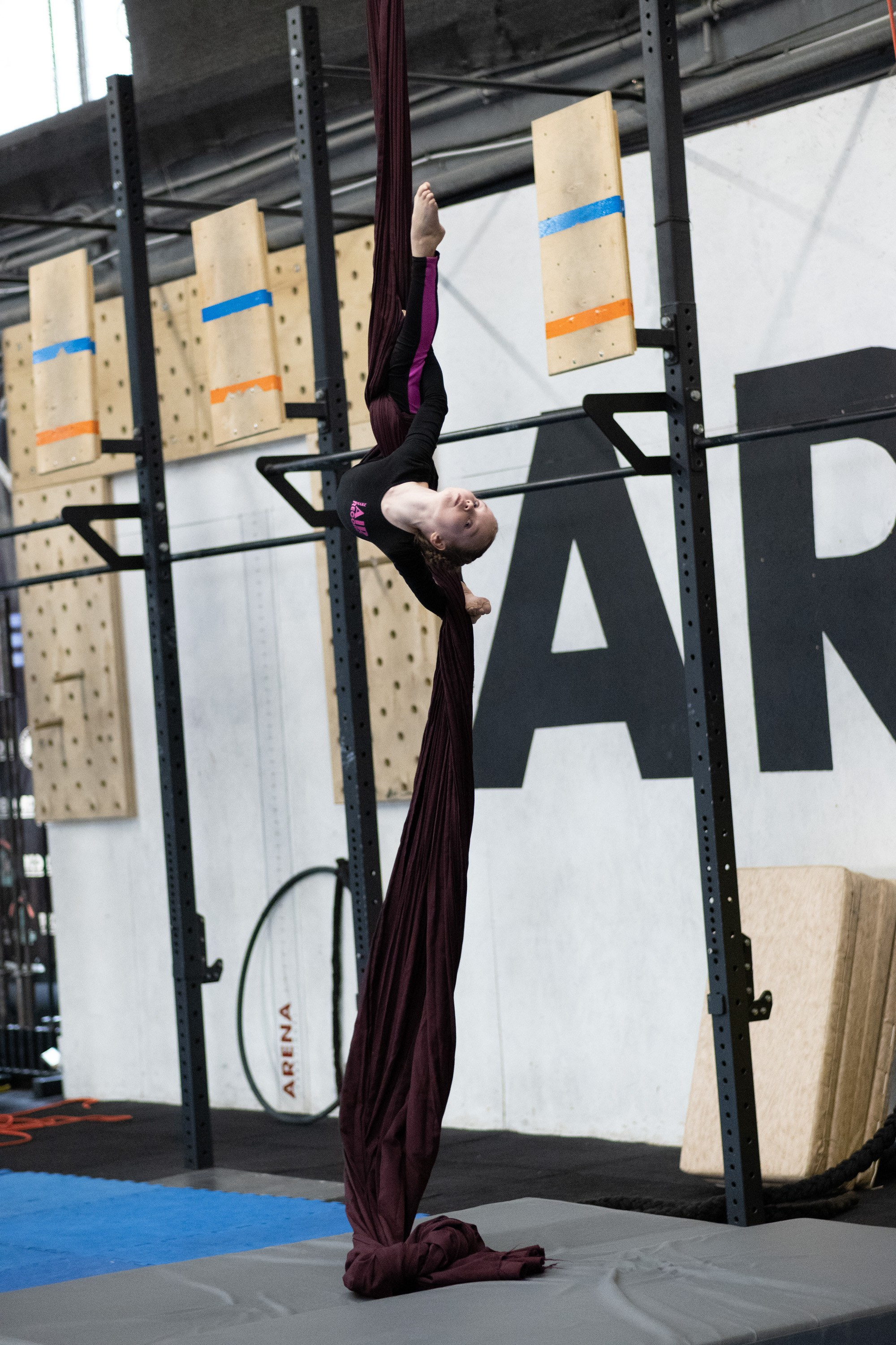 Внутриклубные соревнования по воздушной гимнастике 02.04.23