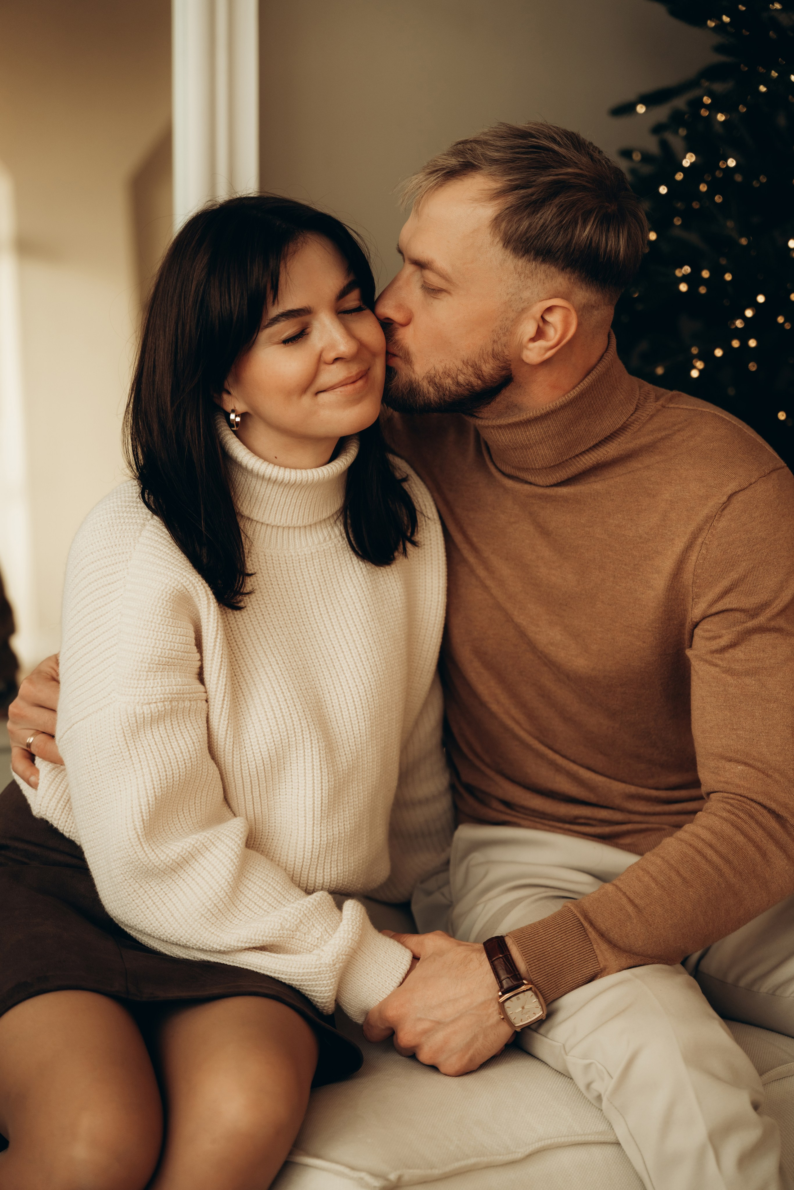 Анна, Евгений, Марк и Тоффи. Фотограф Мария Миллс | Минск