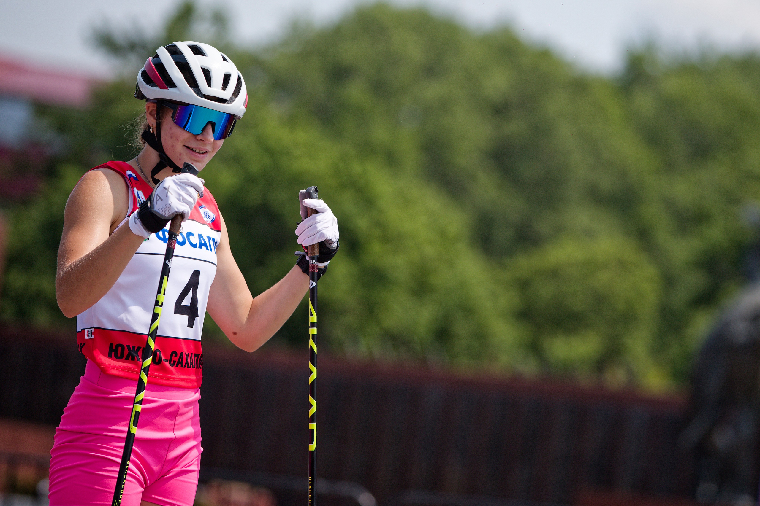 II этап Кубка России по лыжероллерам. Кутузов Евгений Фотограф в Южно-Сахалинске