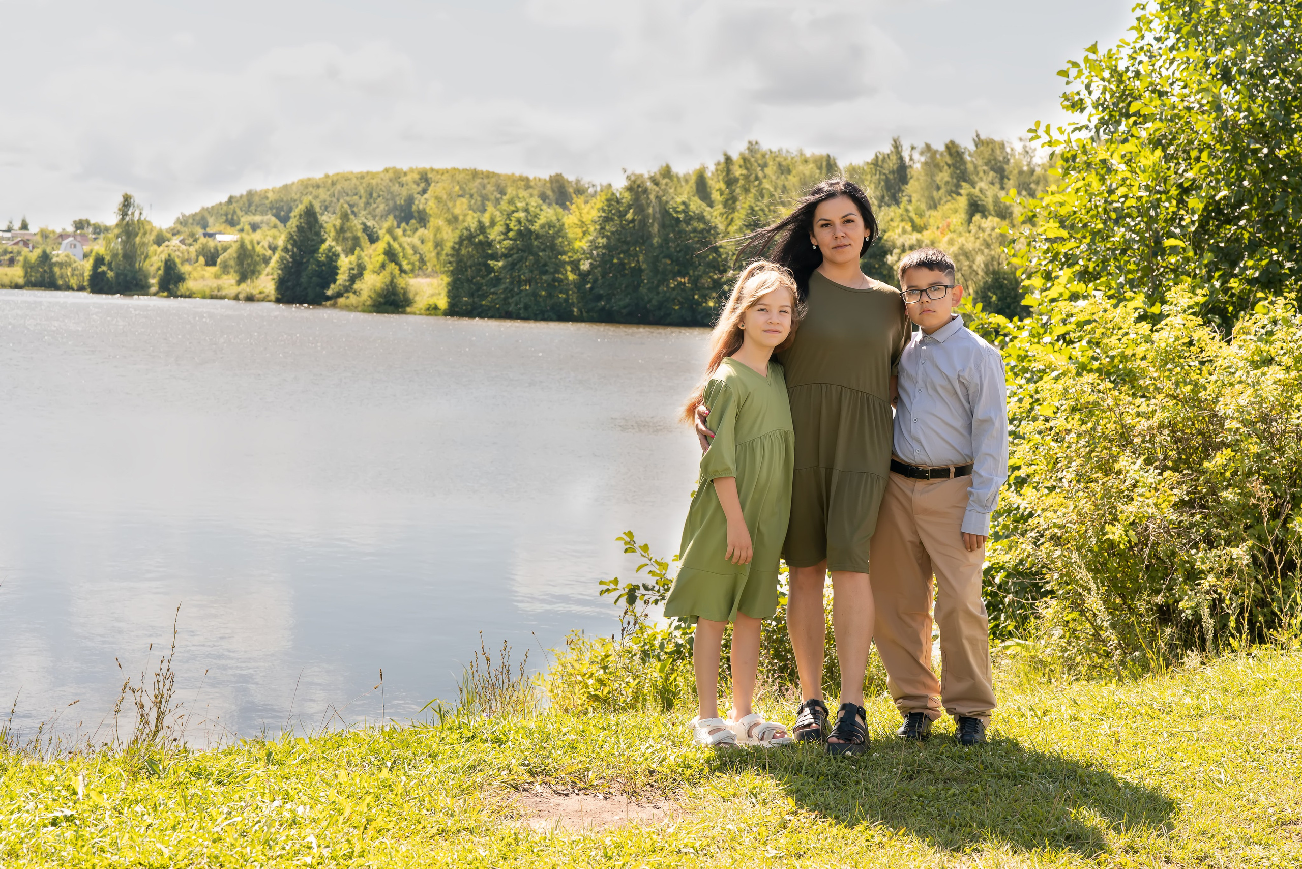 Съемка большой семьи Жанны и Андрея. Семейный и детский фотограф Тула Ясногорск Тульская область Надежда Кукушкина