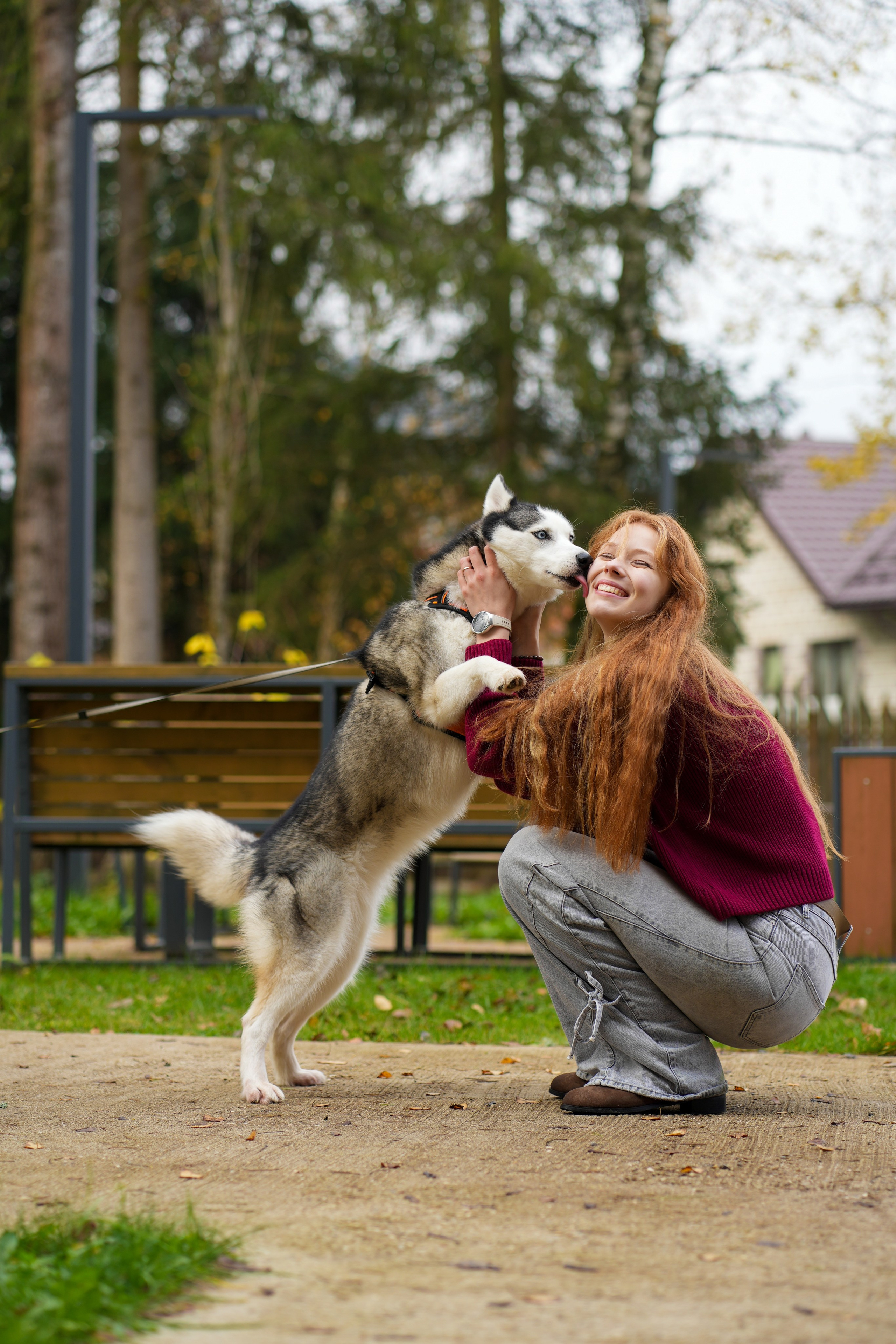 Хаски. Фотосъемка девушки с собакой. Фотосессия с собакой. Фотограф анималист. Лав-стори