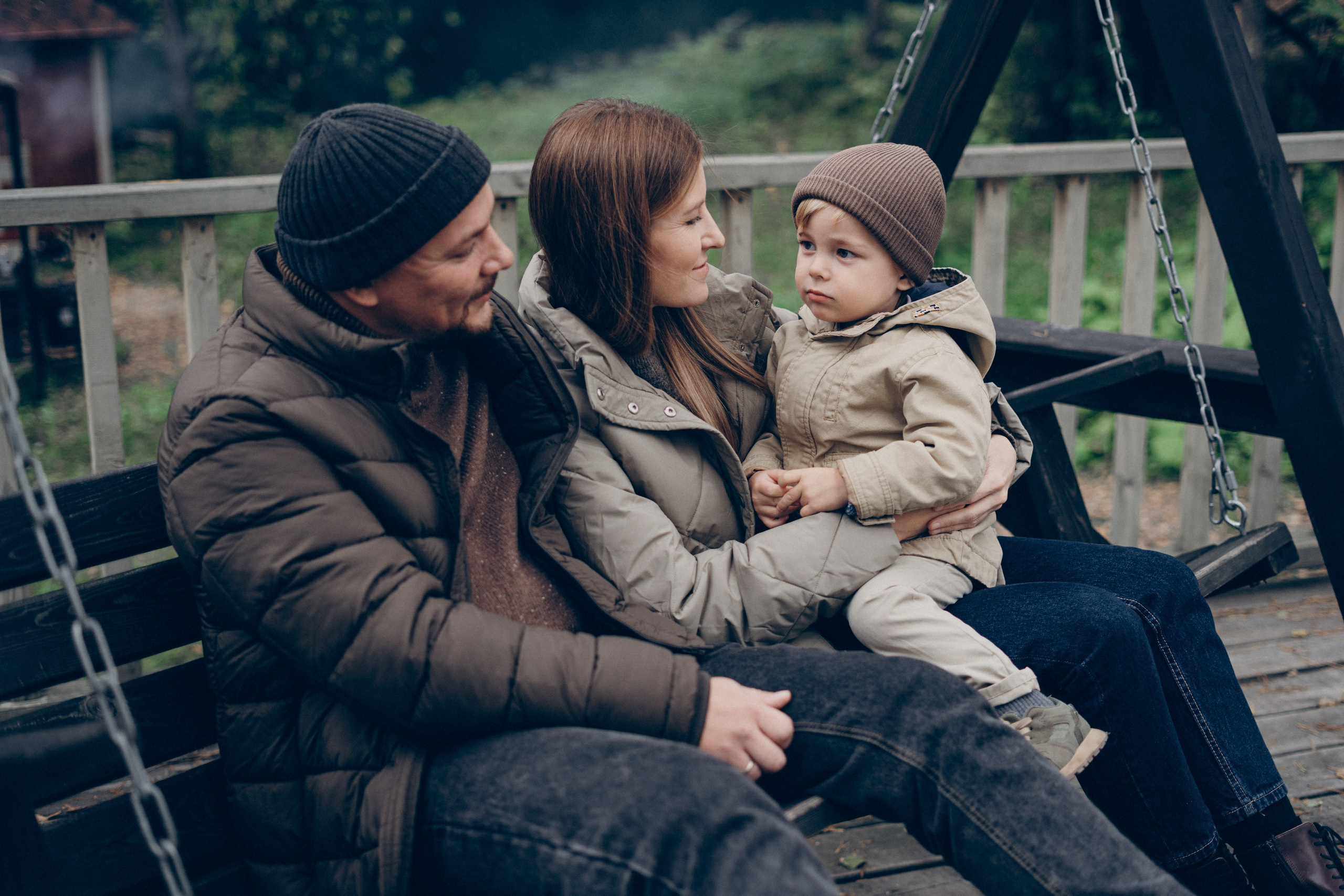 Лесная прогулка. Семейный фотограф в Томске Зарина Азизбаева