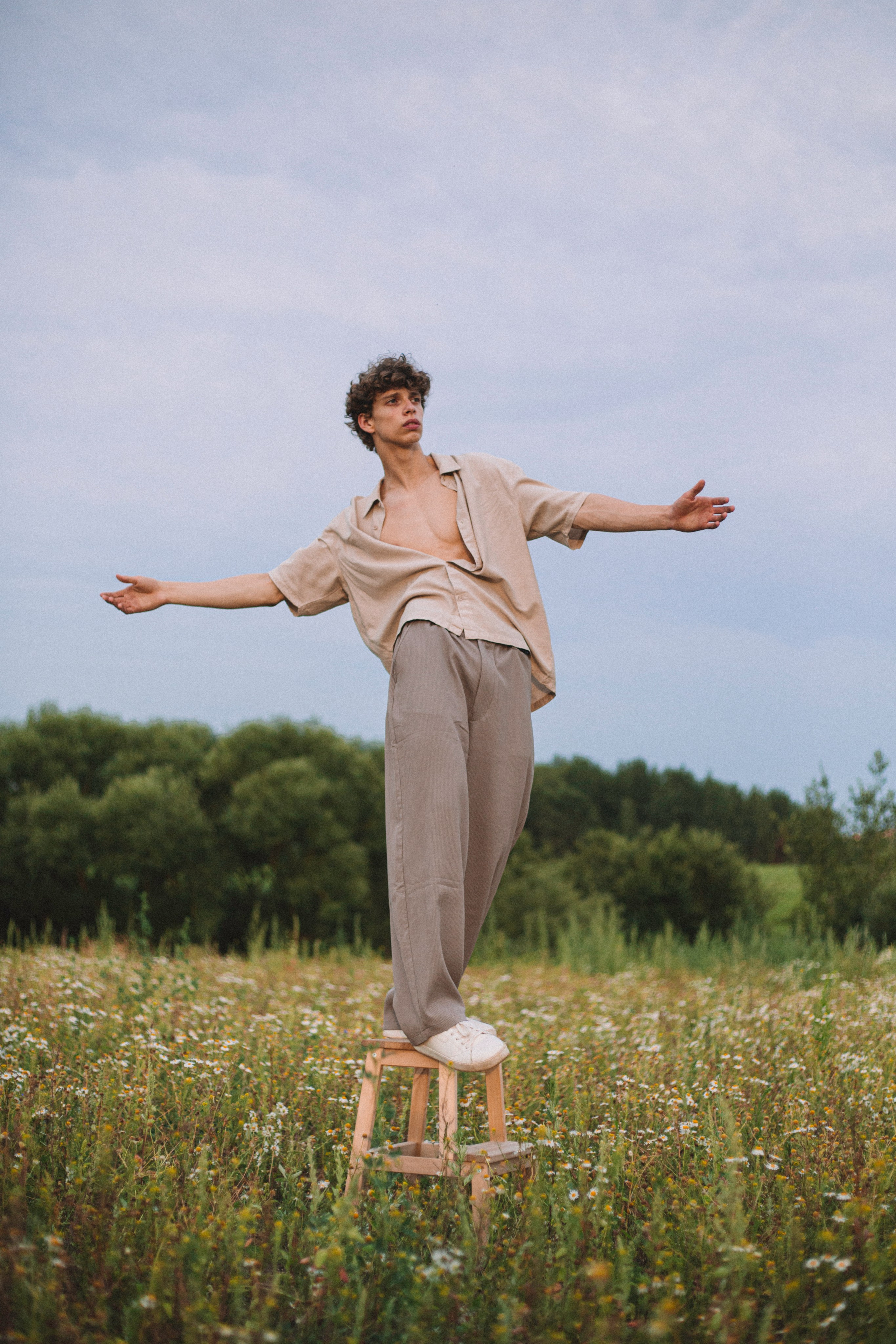 Иван в поле. Портретный фотограф в Минске