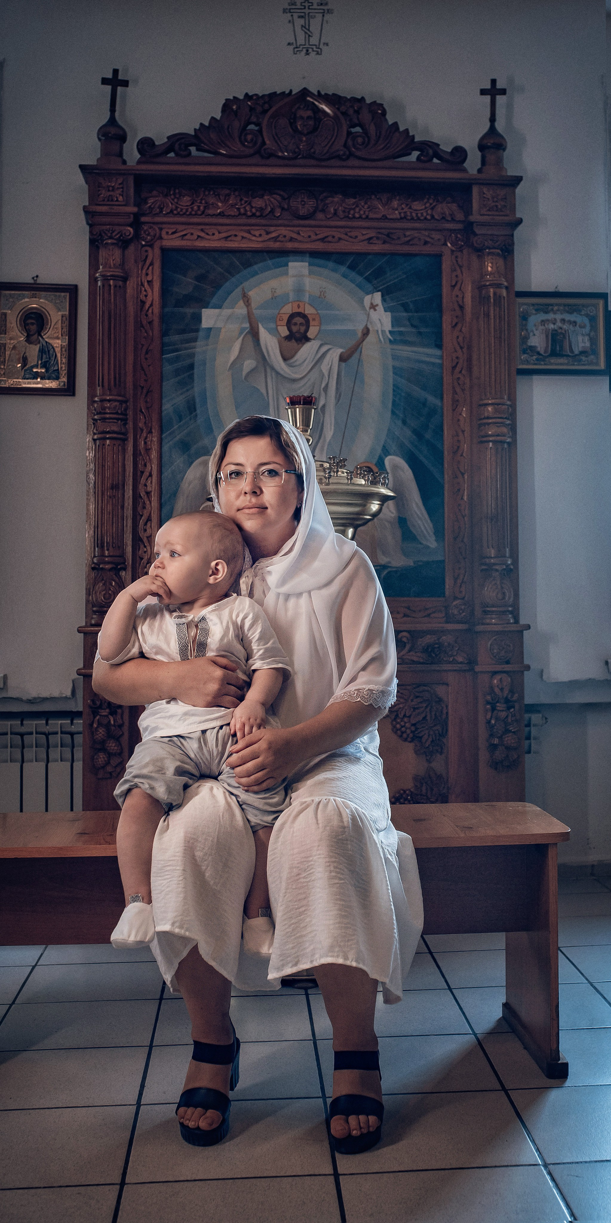 Фото крещения в Красноярске. Фотографы крещения/венчания  Красноярск Татьяна и Вячеслав Переваловы