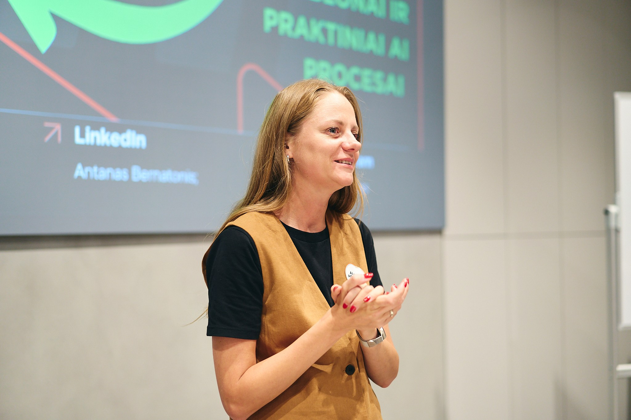 AI workshop for HR Hint. Photographer in Vilnius