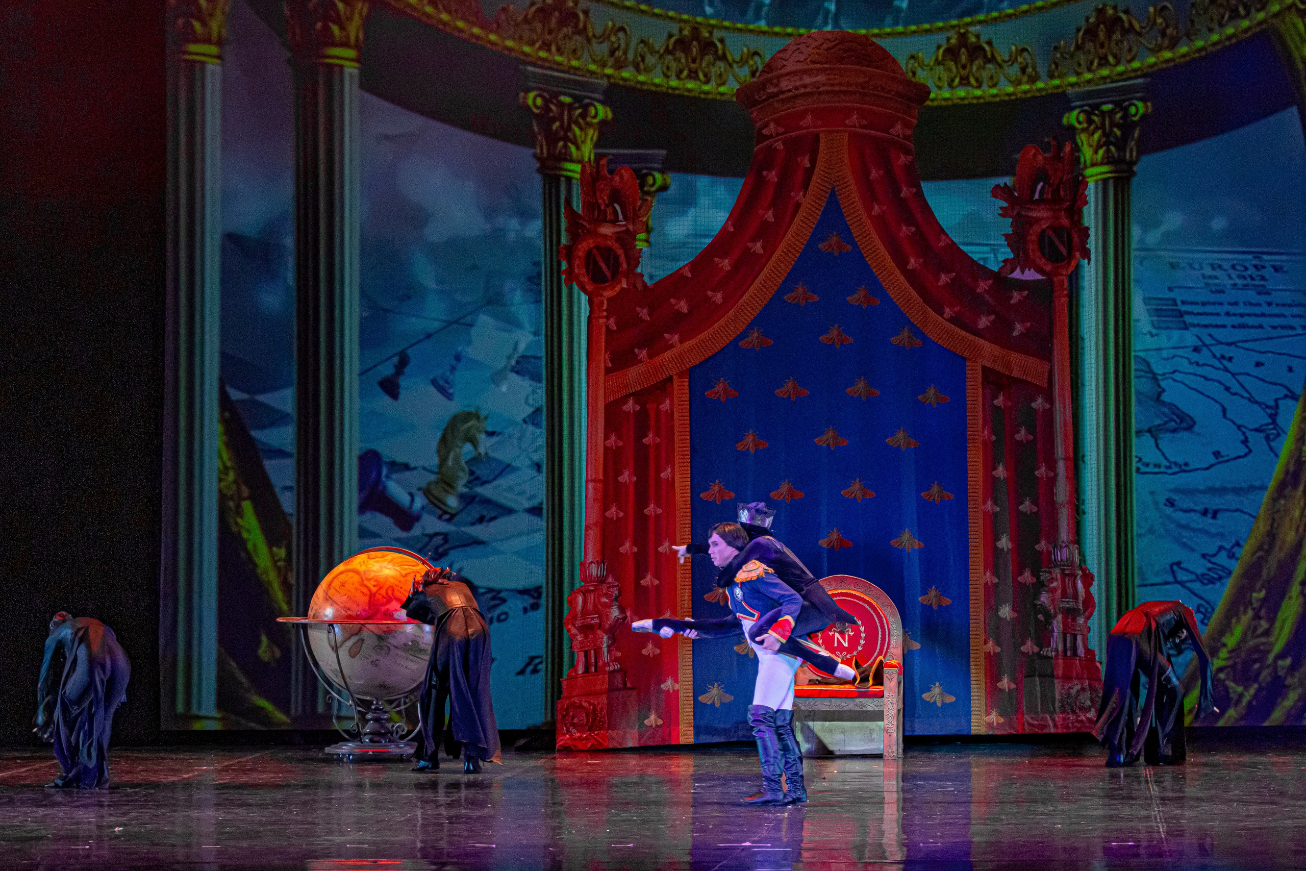 Война и Мир балет Марийского театра оперы и балета на сцене Зимнего театра г. Сочи премьера. Фотограф в Сочи Юрий Шептаев