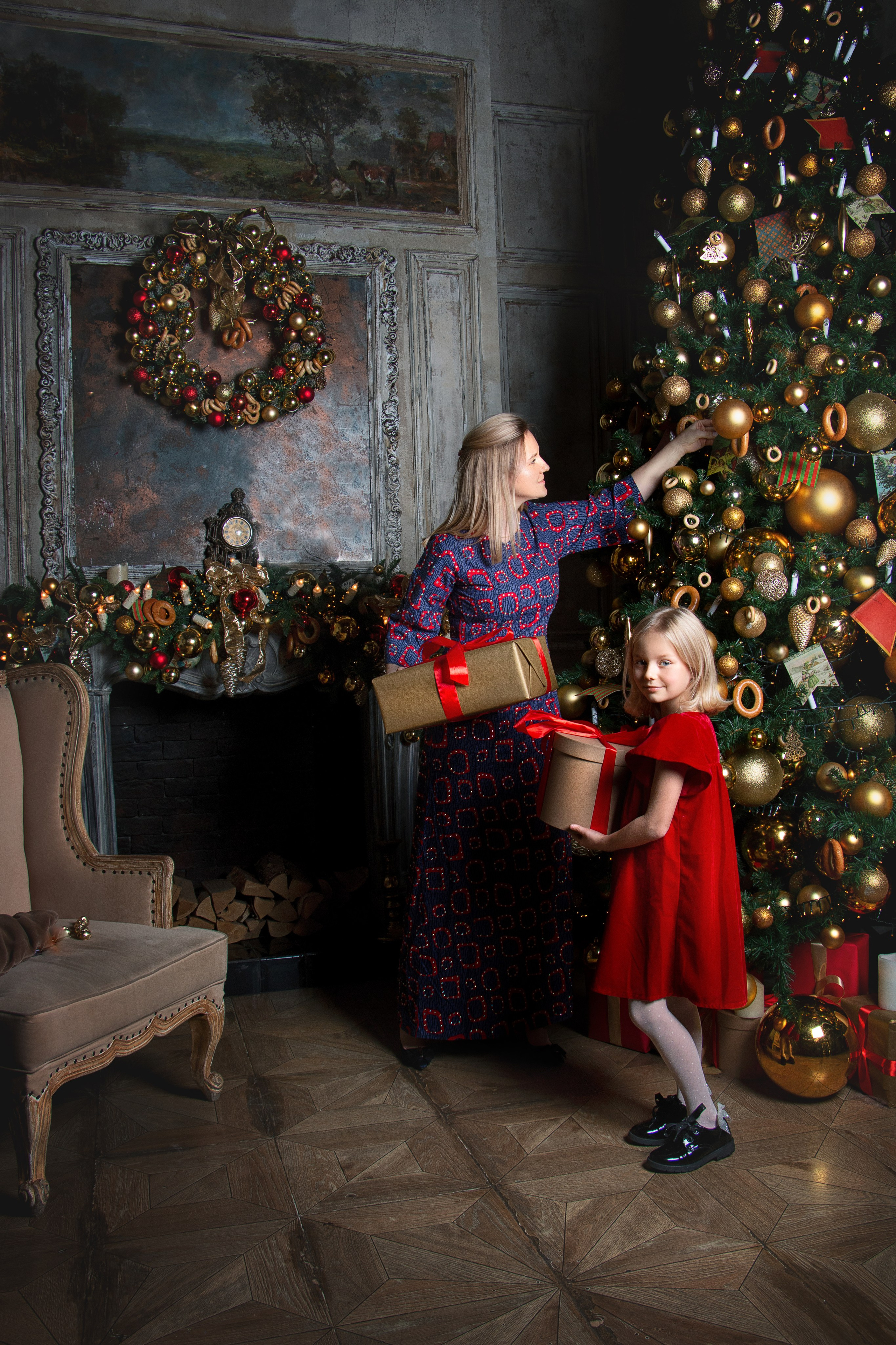 Новый год. Семейный и детский фотограф. М ария Гранкина