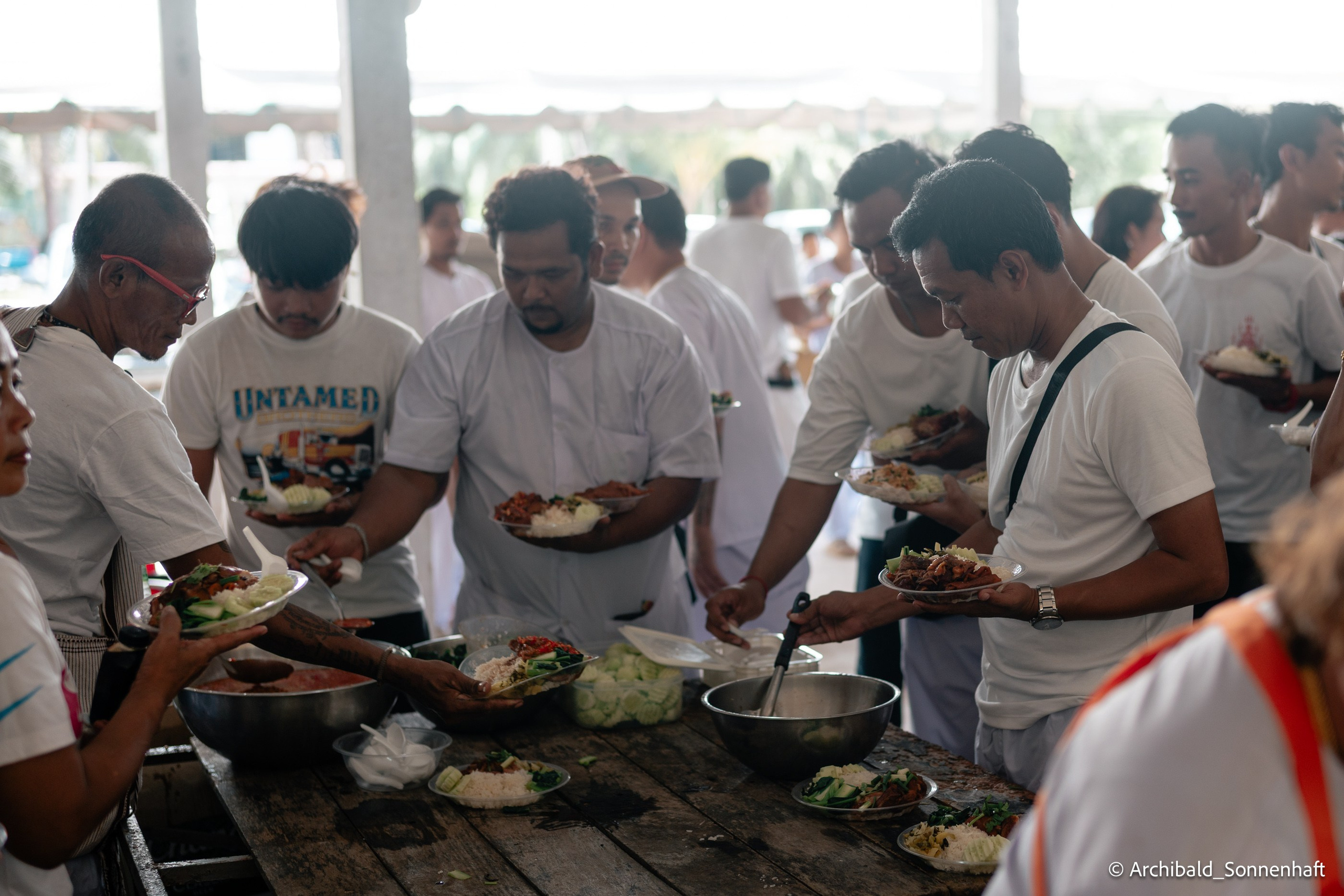 Thai monk. Photographer in Guangzhou, China. Archibald Sonnenhaft