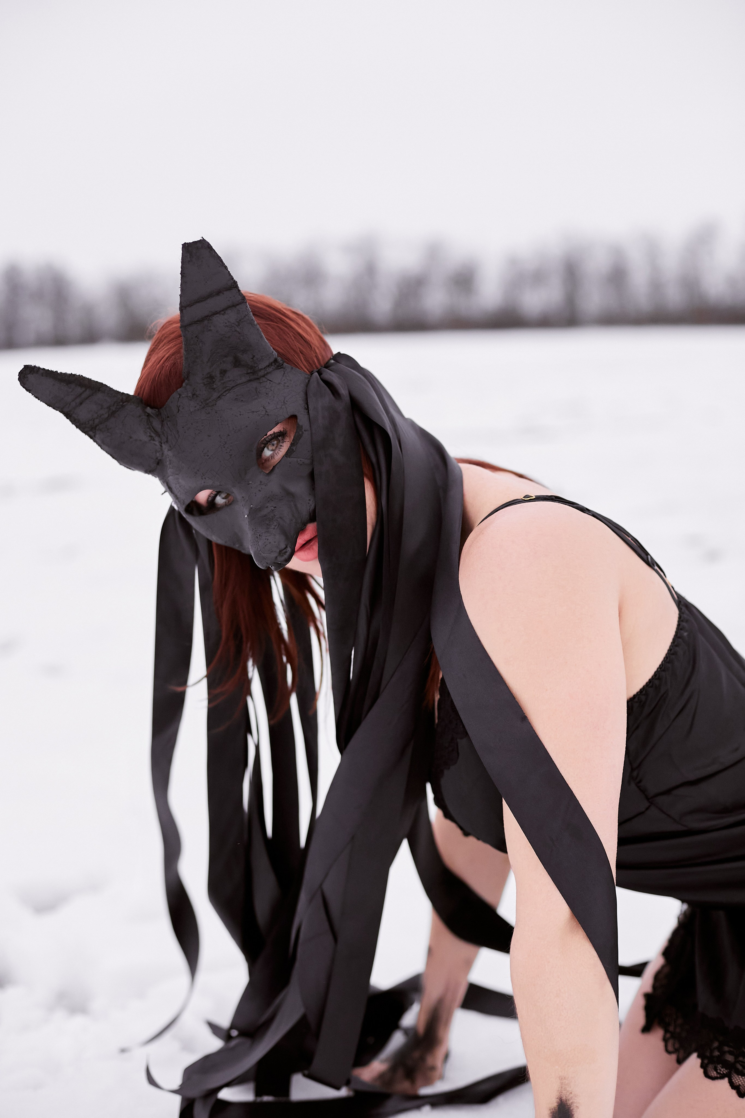 «Снежная волчица». Свадебный и креативный фотограф в ЮФО