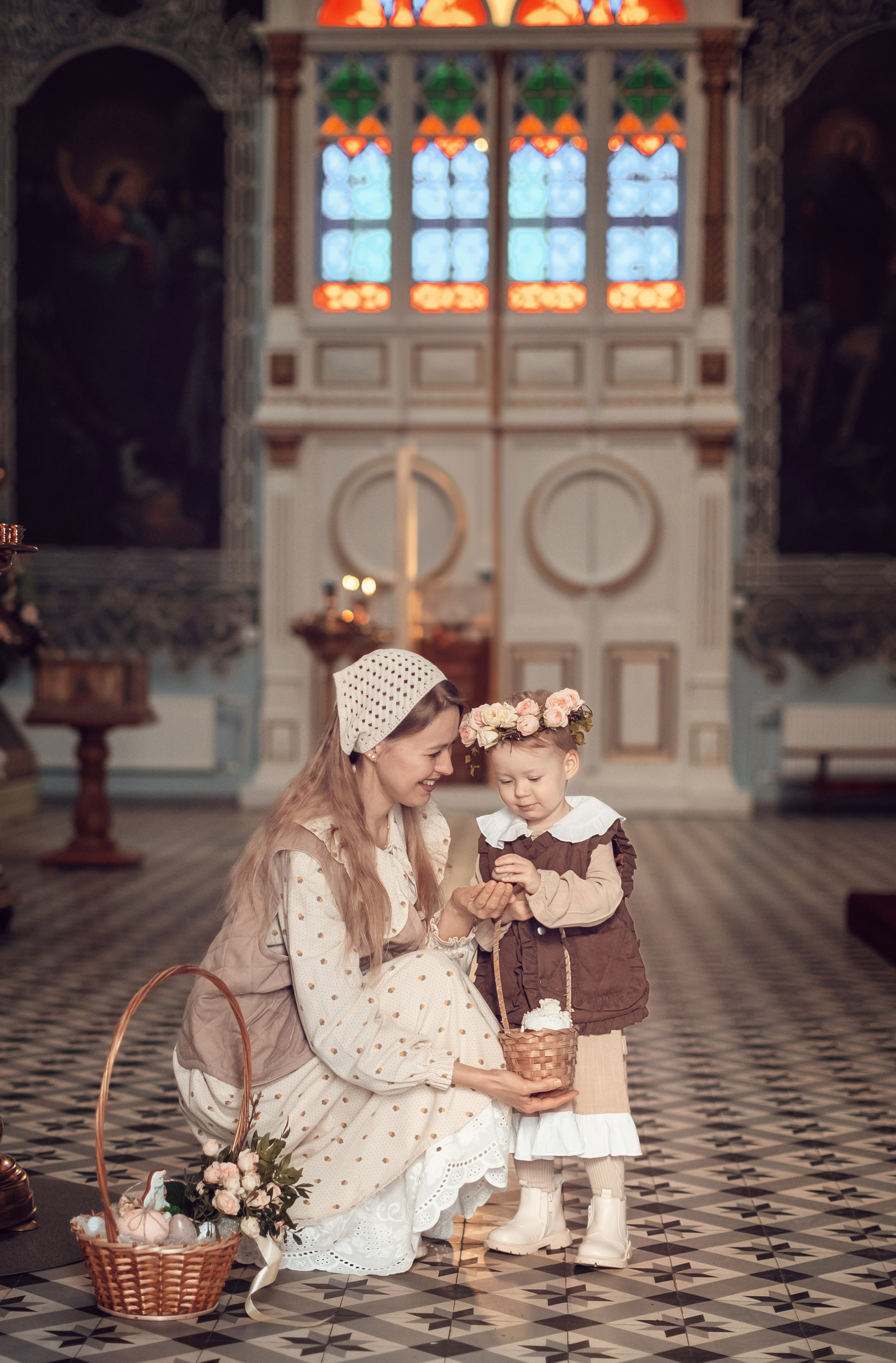 Пасхальная съёмка в Духосошественском соборе. Главная