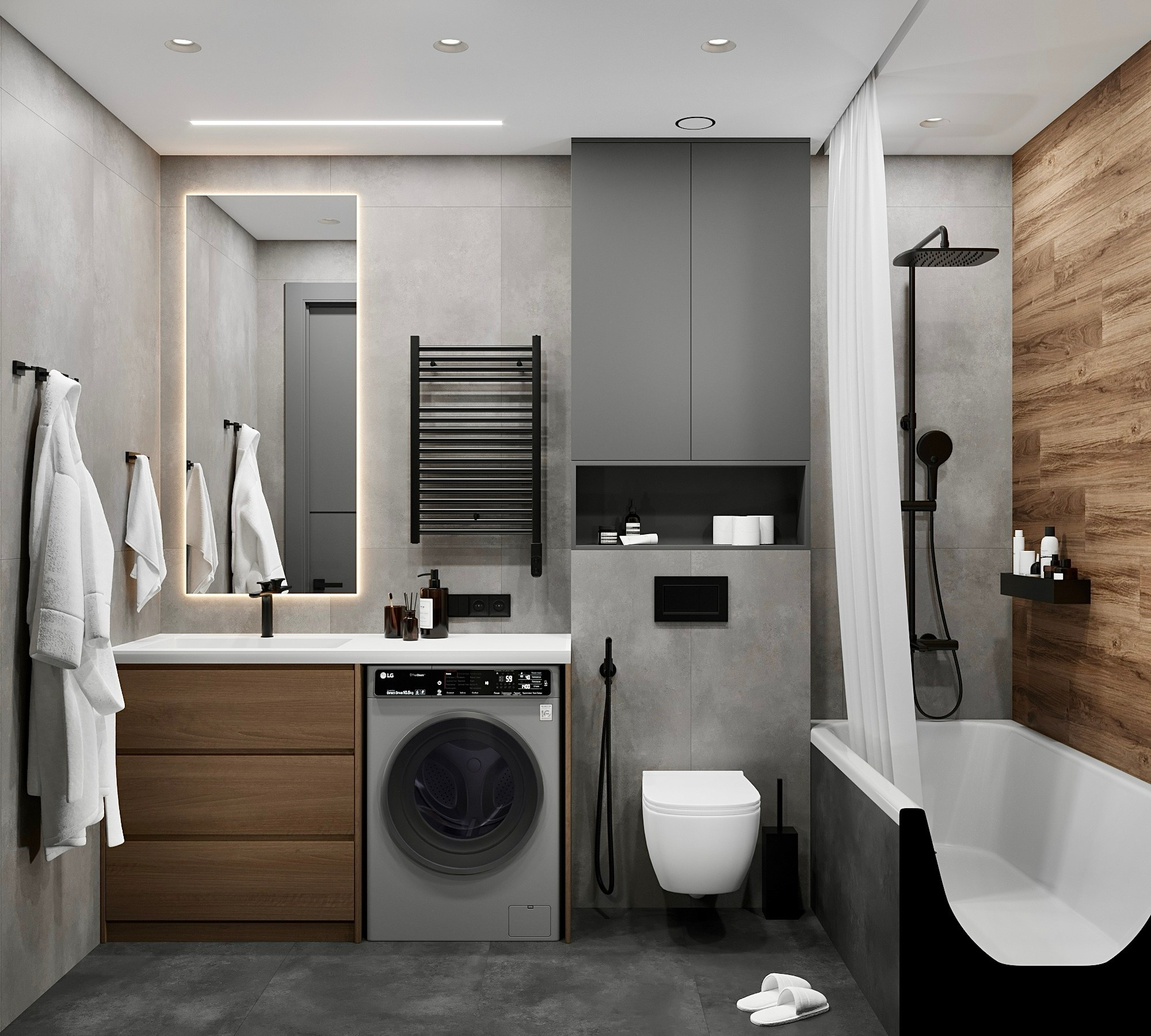 ЖК «Мир Труд Май» 2. Дизайн интерьера в Екатеринбурге