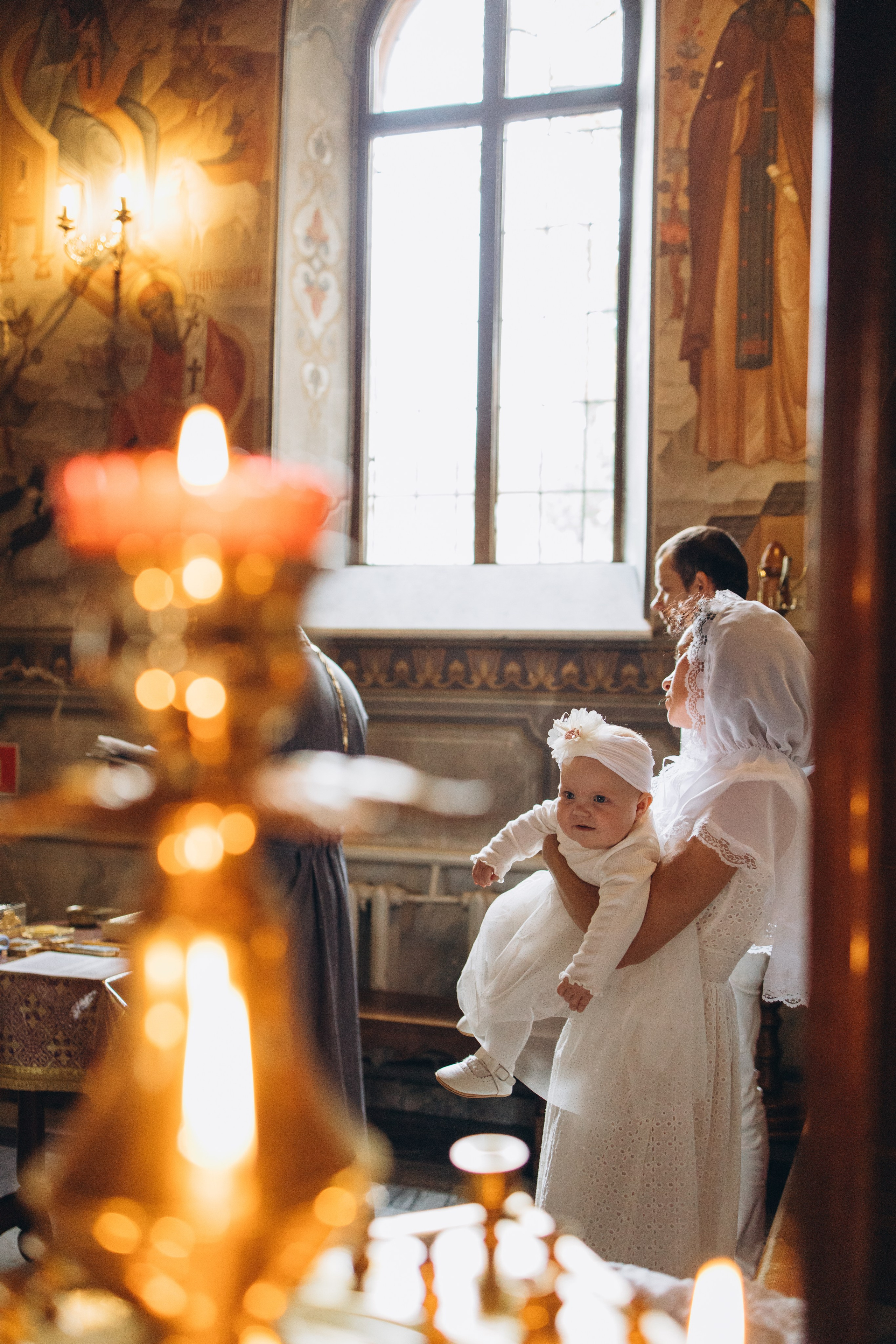 Таинство Крещения Софии. Свято-Ильинский храм Краснодар. Семейный фотограф Наталия Демченко, Краснодар