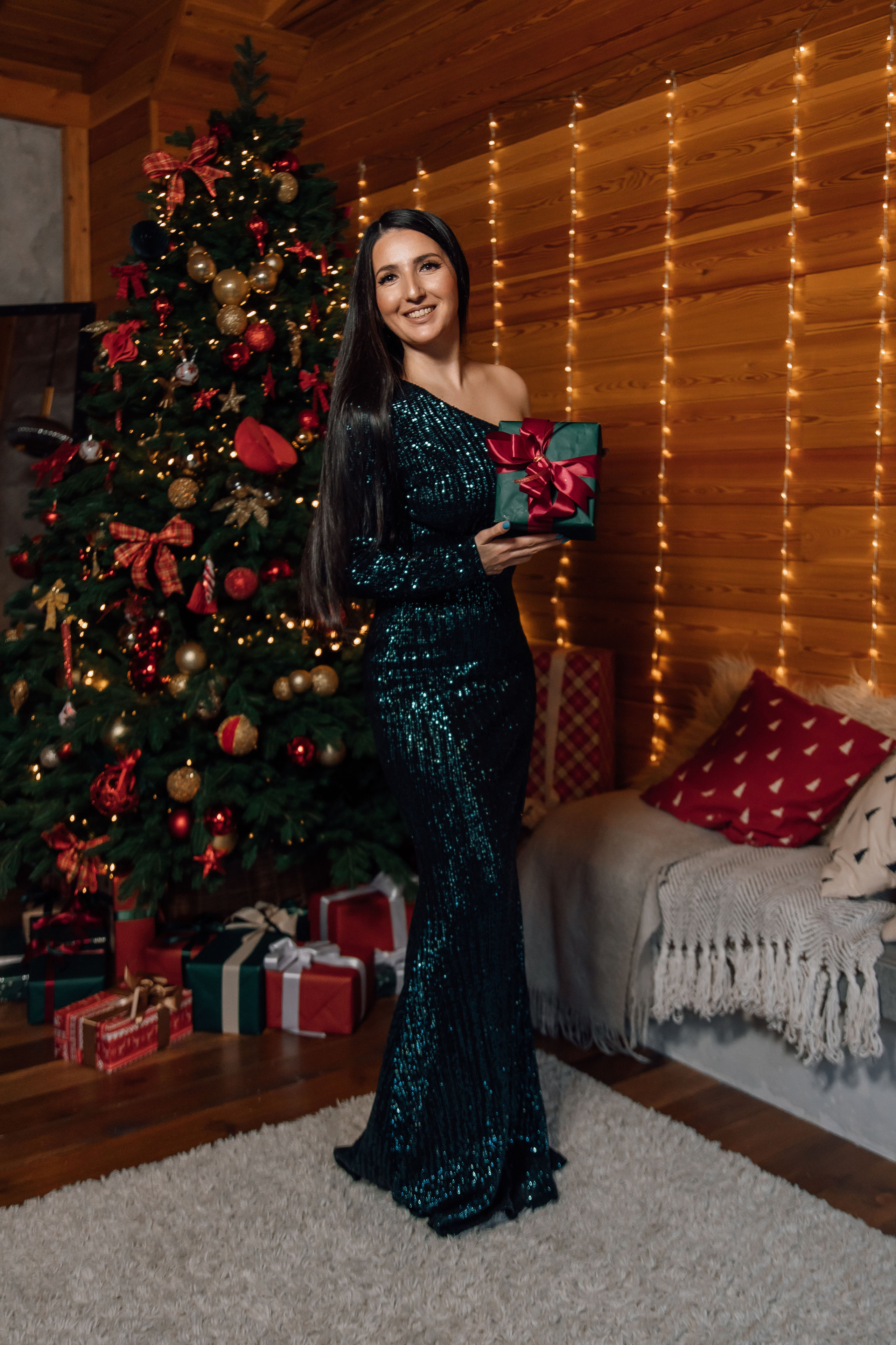 Новогодние фотосессии. Фотограф женского портрета, беременности и материнства Харькова Елена