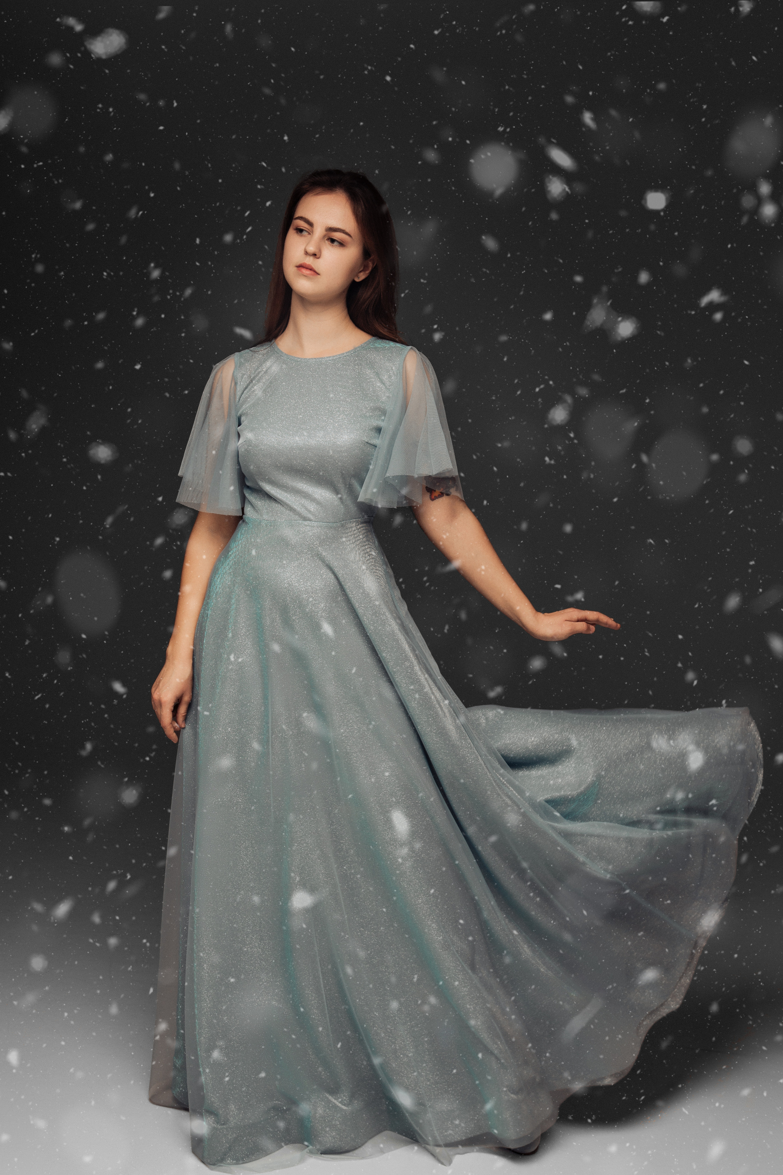 Алена, новогодние съемки. Фотограф женского портрета, беременности и материнства Харькова Елена