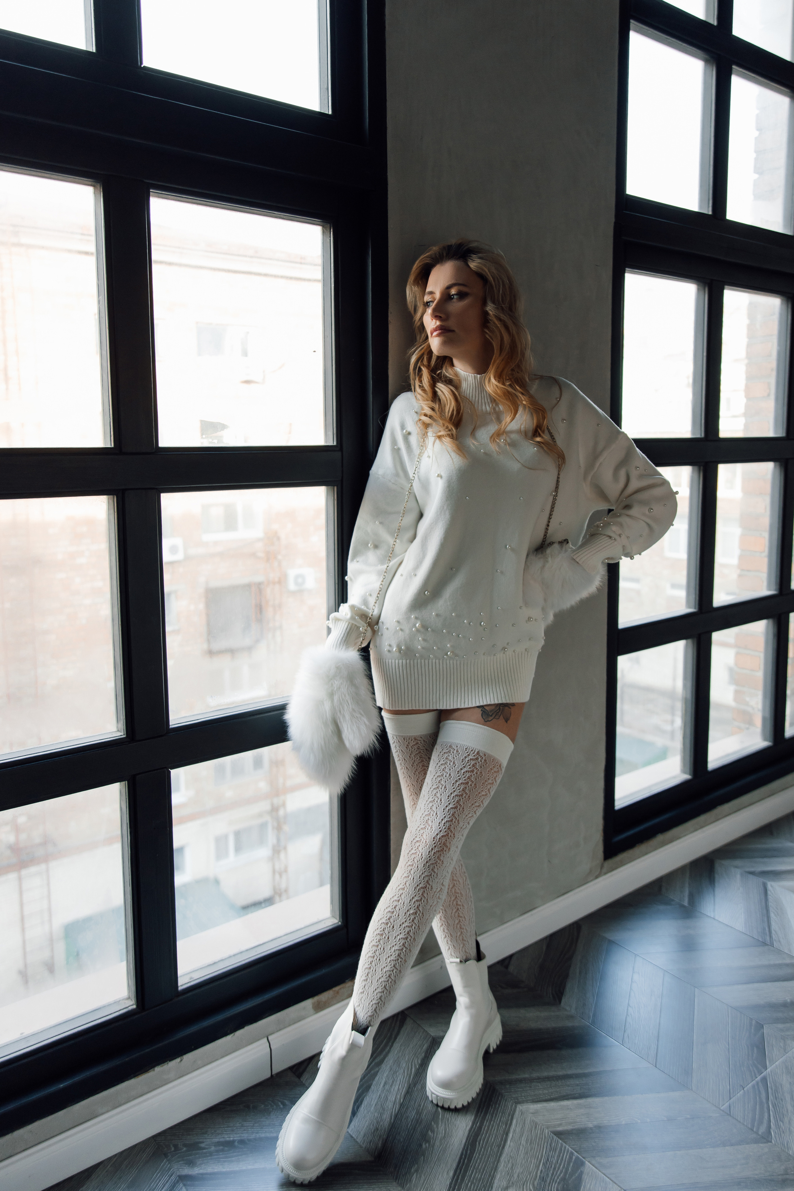 Марина в клетке. Фотограф женского портрета, беременности и материнства Харькова Елена