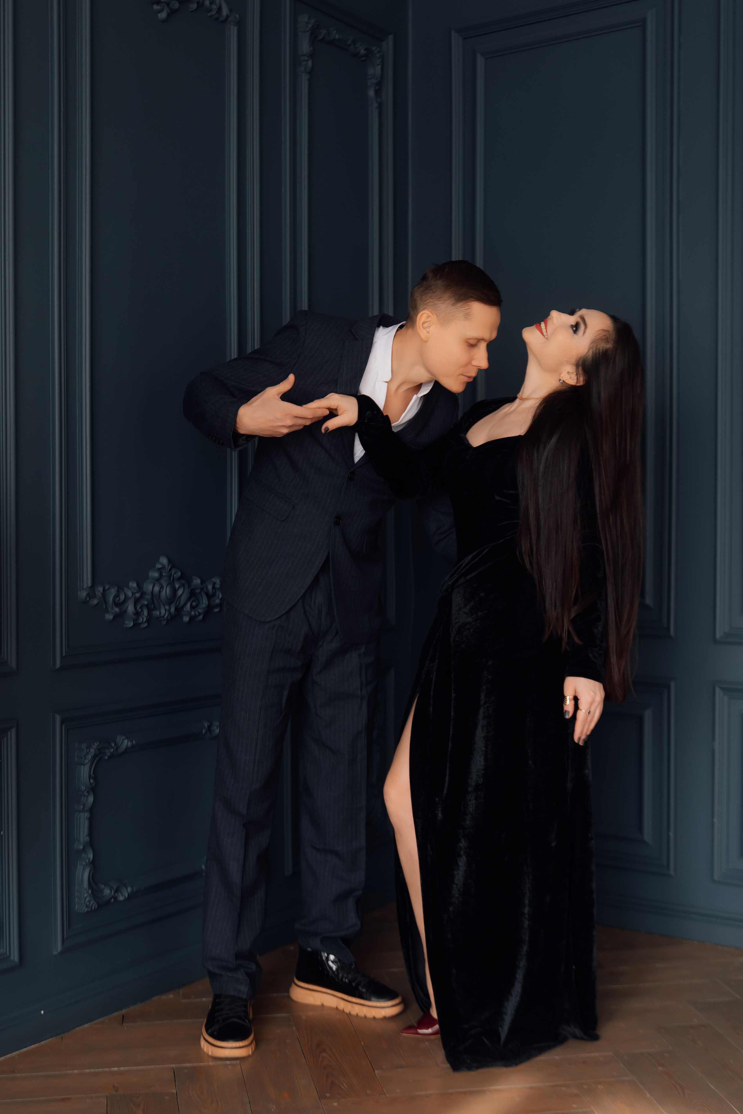 Семейка Адамс. Фотограф женского портрета, беременности и материнства Харькова Елена