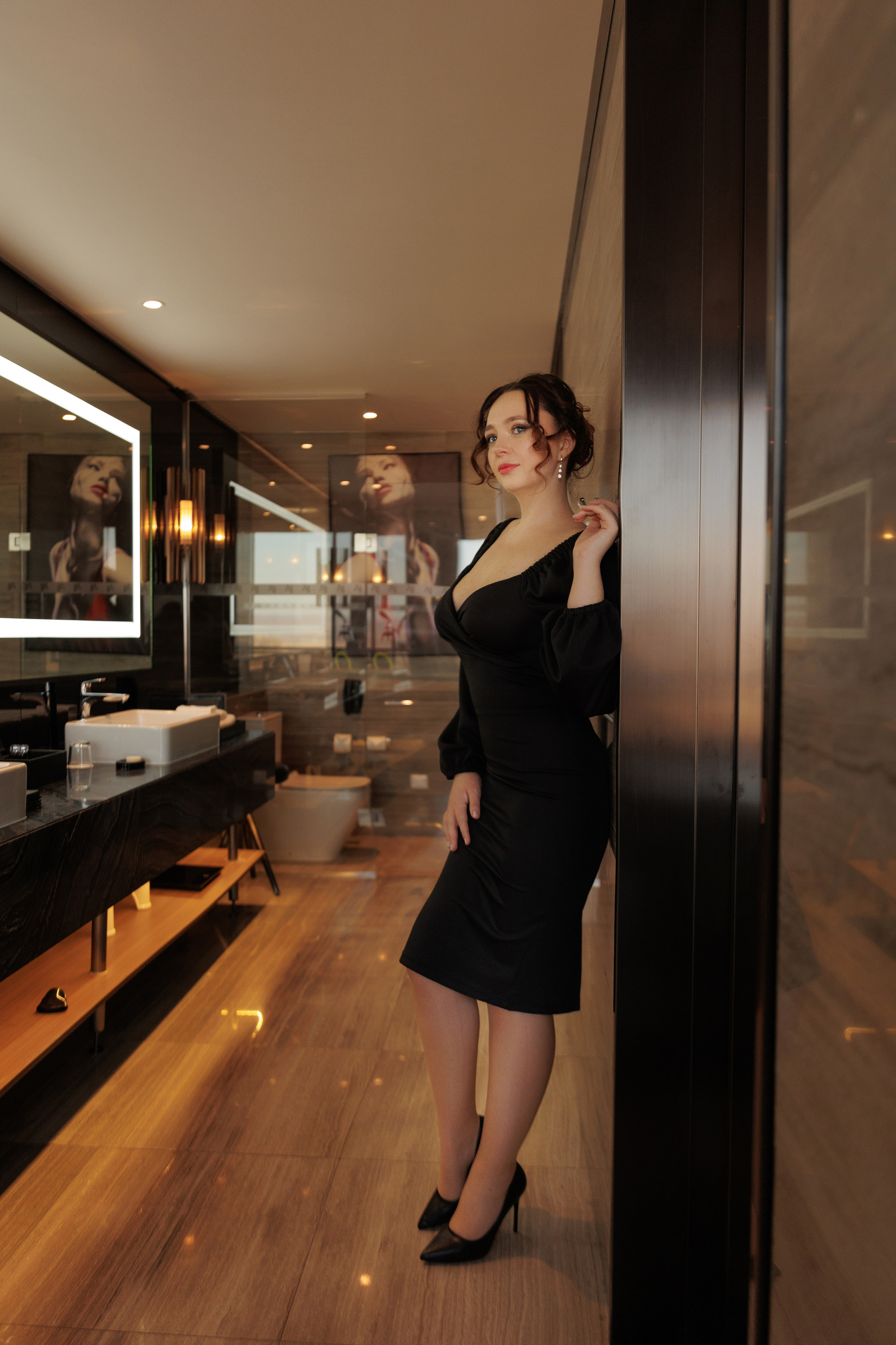 Юля, съемка в отеле. Фотограф женского портрета, беременности и материнства Харькова Елена