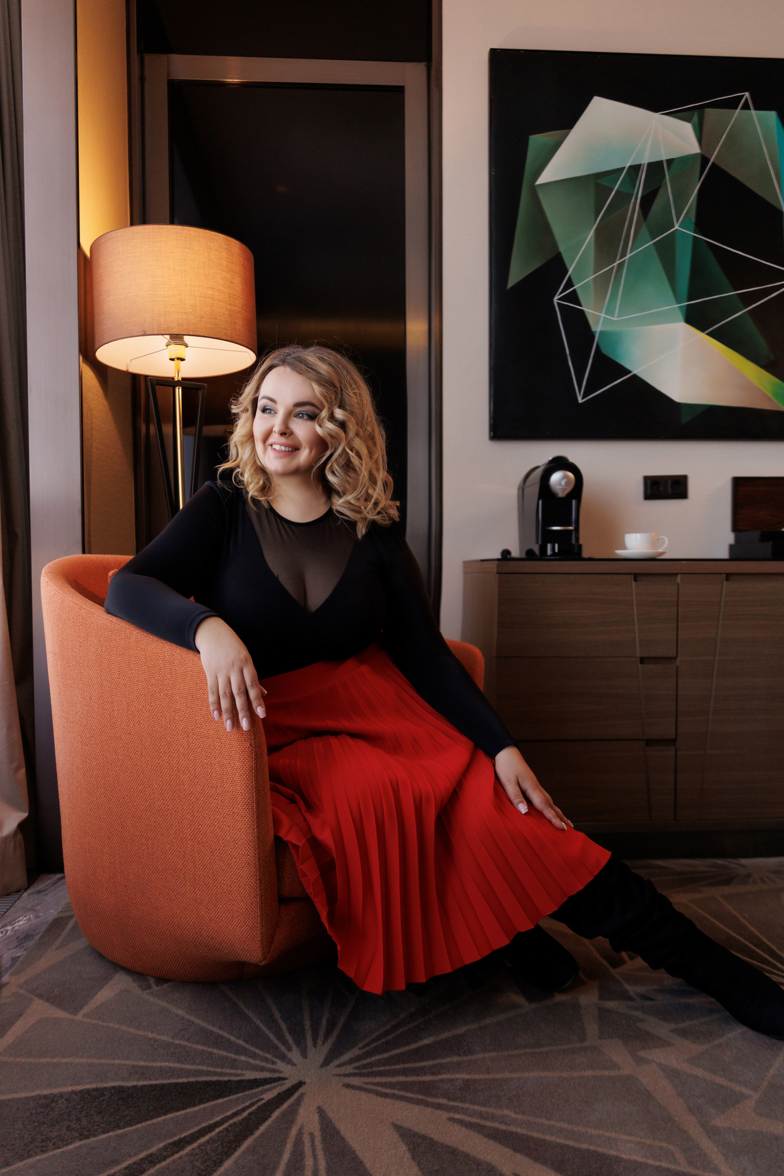 Диана, съемка в отеле. Фотограф женского портрета, беременности и материнства Харькова Елена