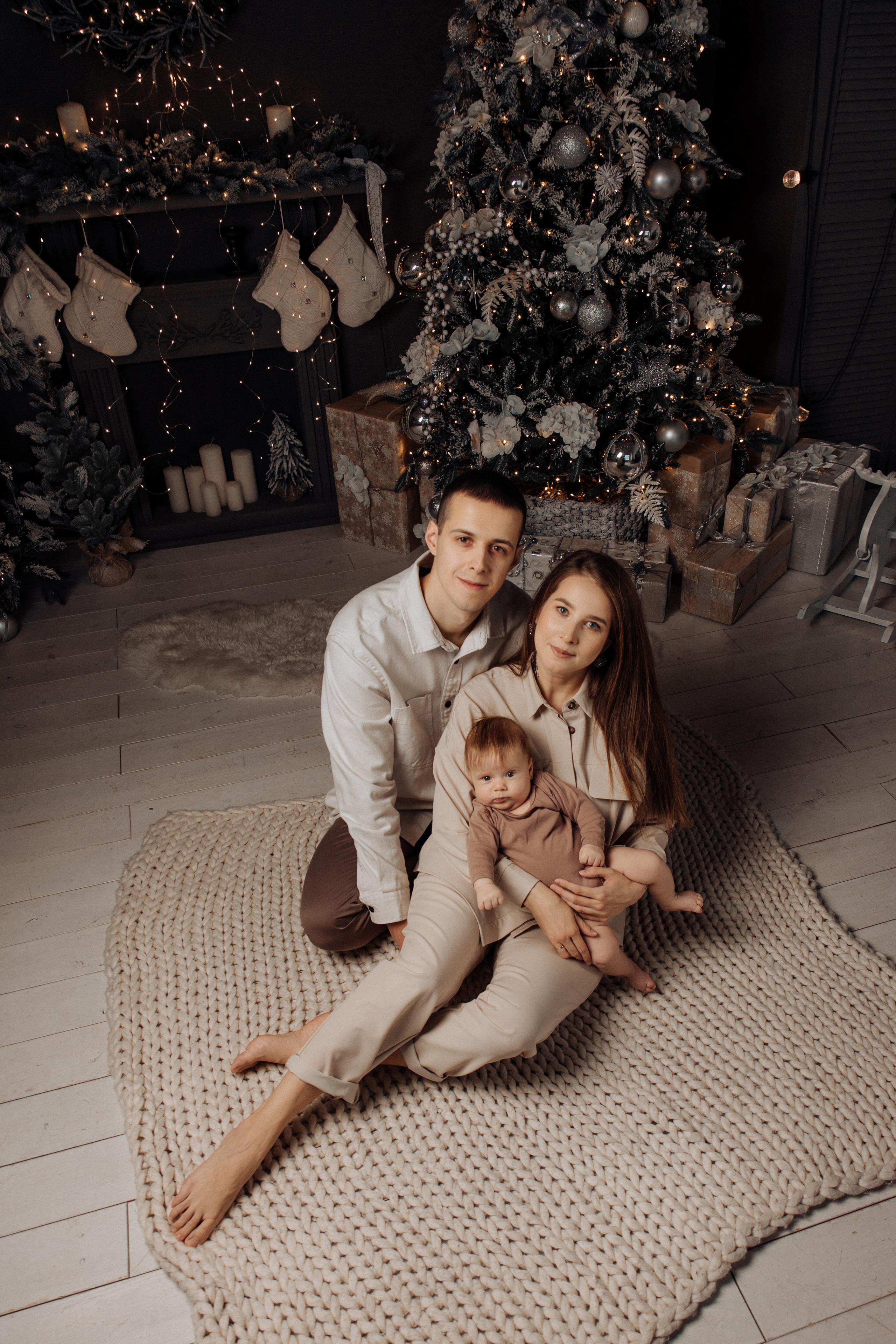 Новогодние фотосессии. Фотограф женского портрета, беременности и материнства Харькова Елена