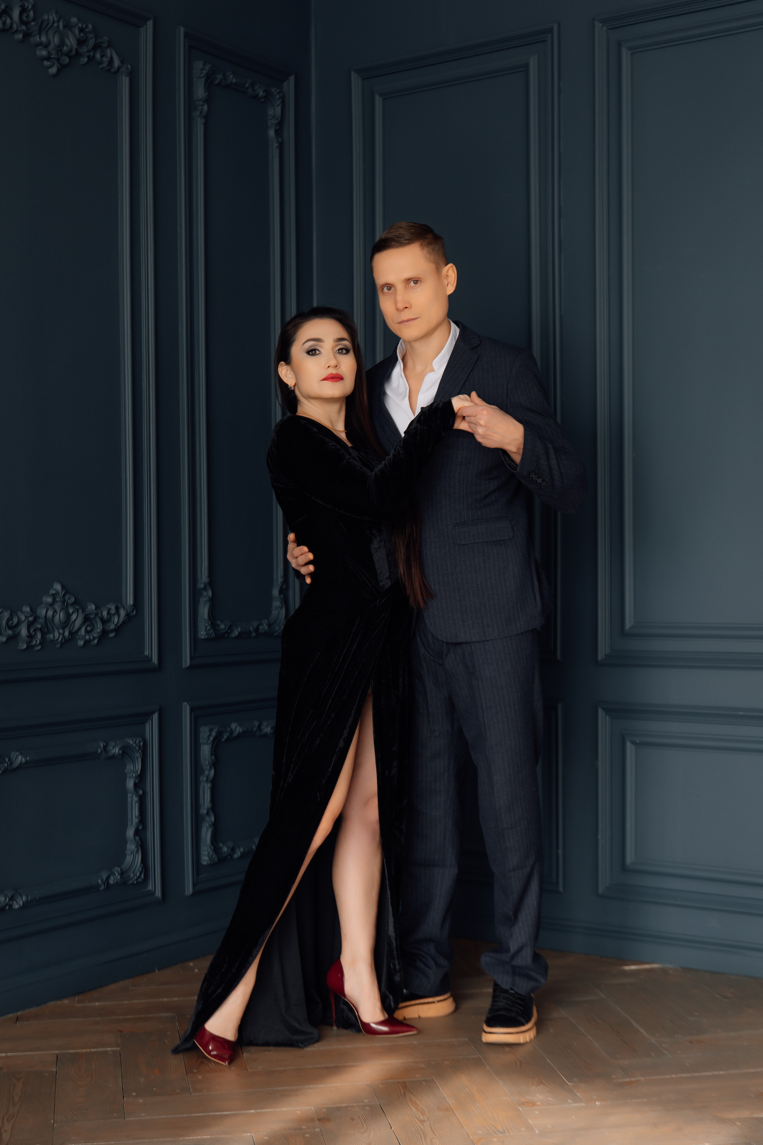 Семейка Адамс. Фотограф женского портрета, беременности и материнства Харькова Елена