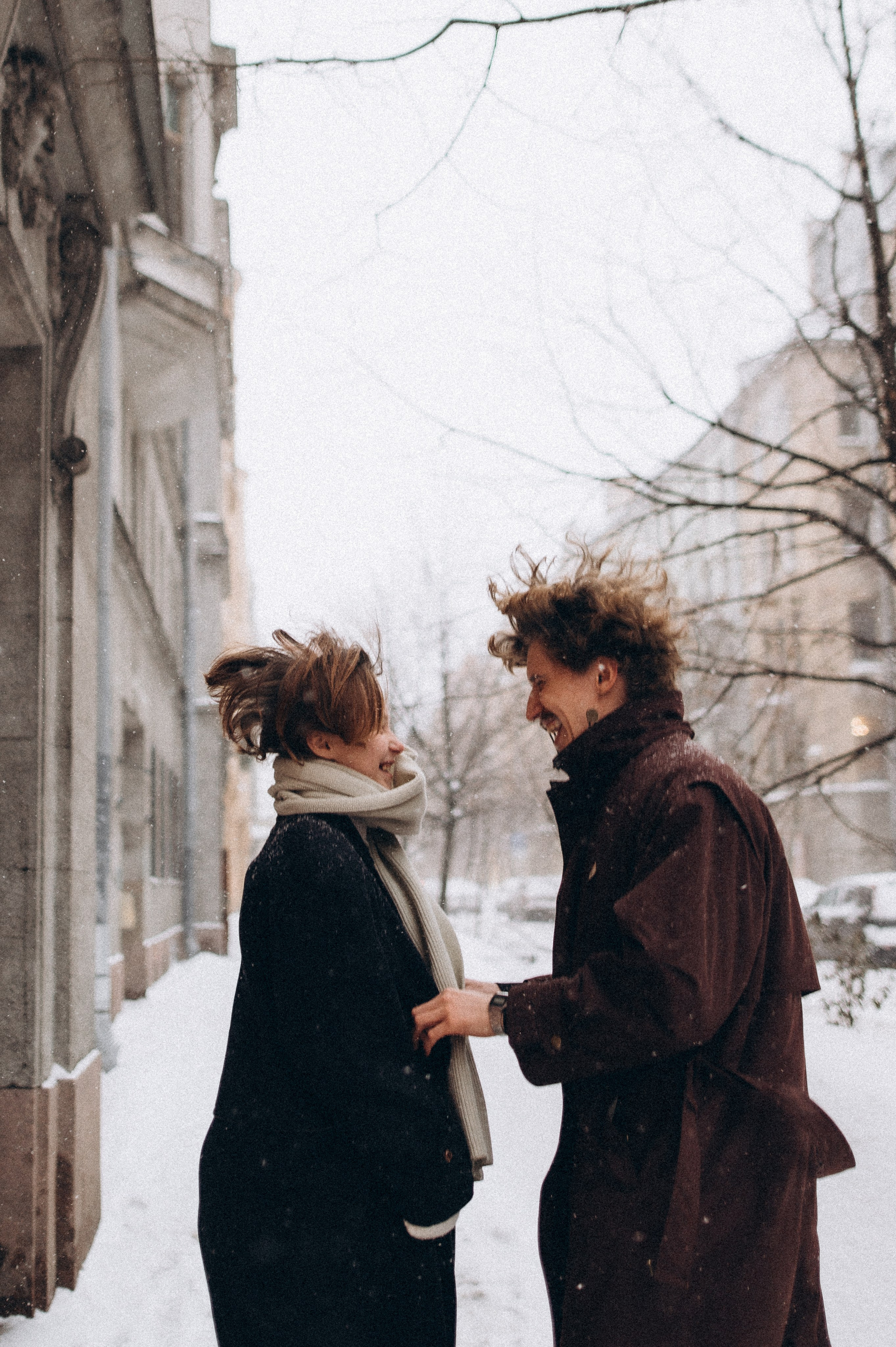 Снежная лав стори. Фотограф ПИТЕР СПБ Надежда Баранова