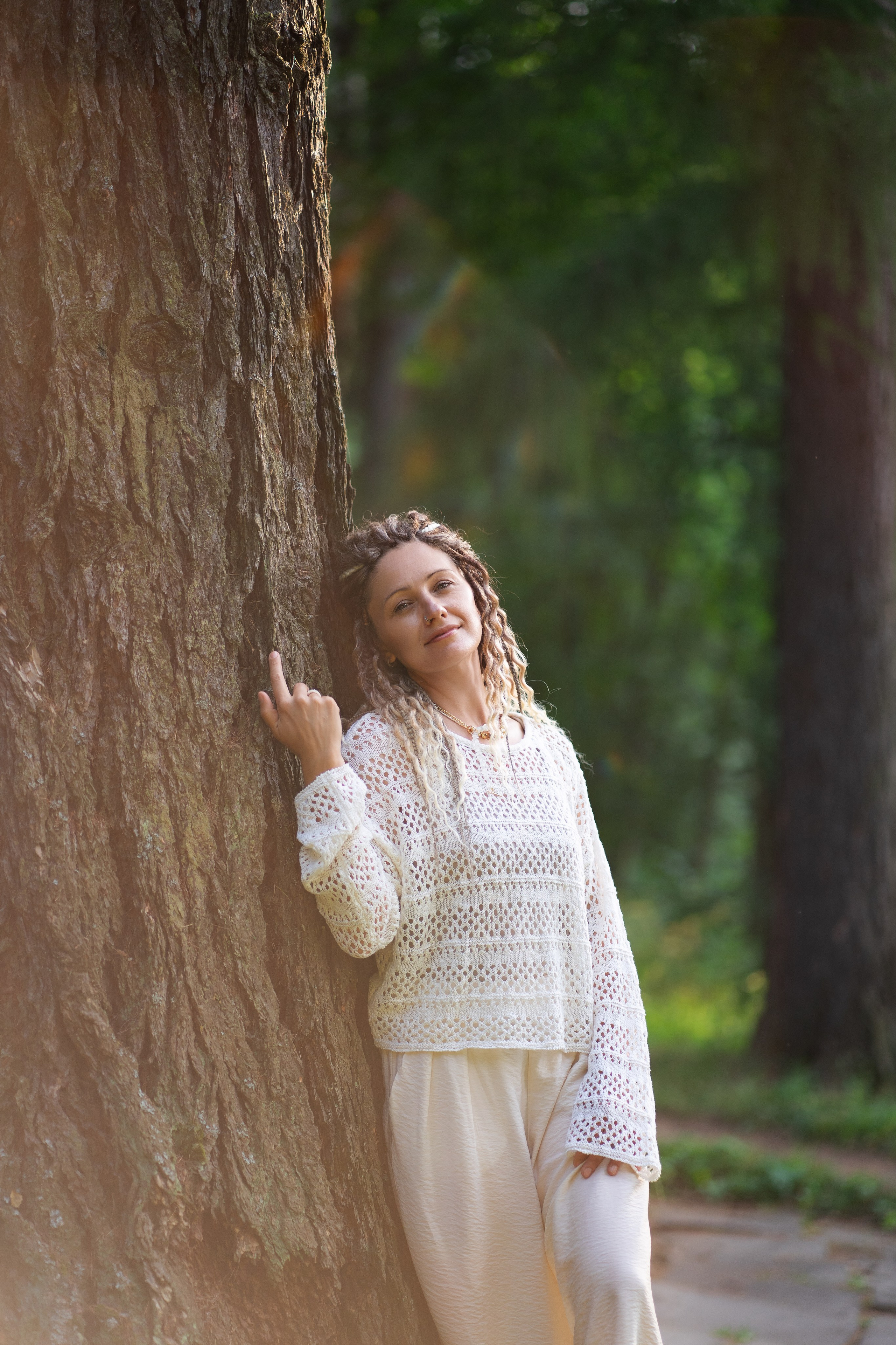 Анна —лесная нимфа. Фотограф Светлана Белоусова