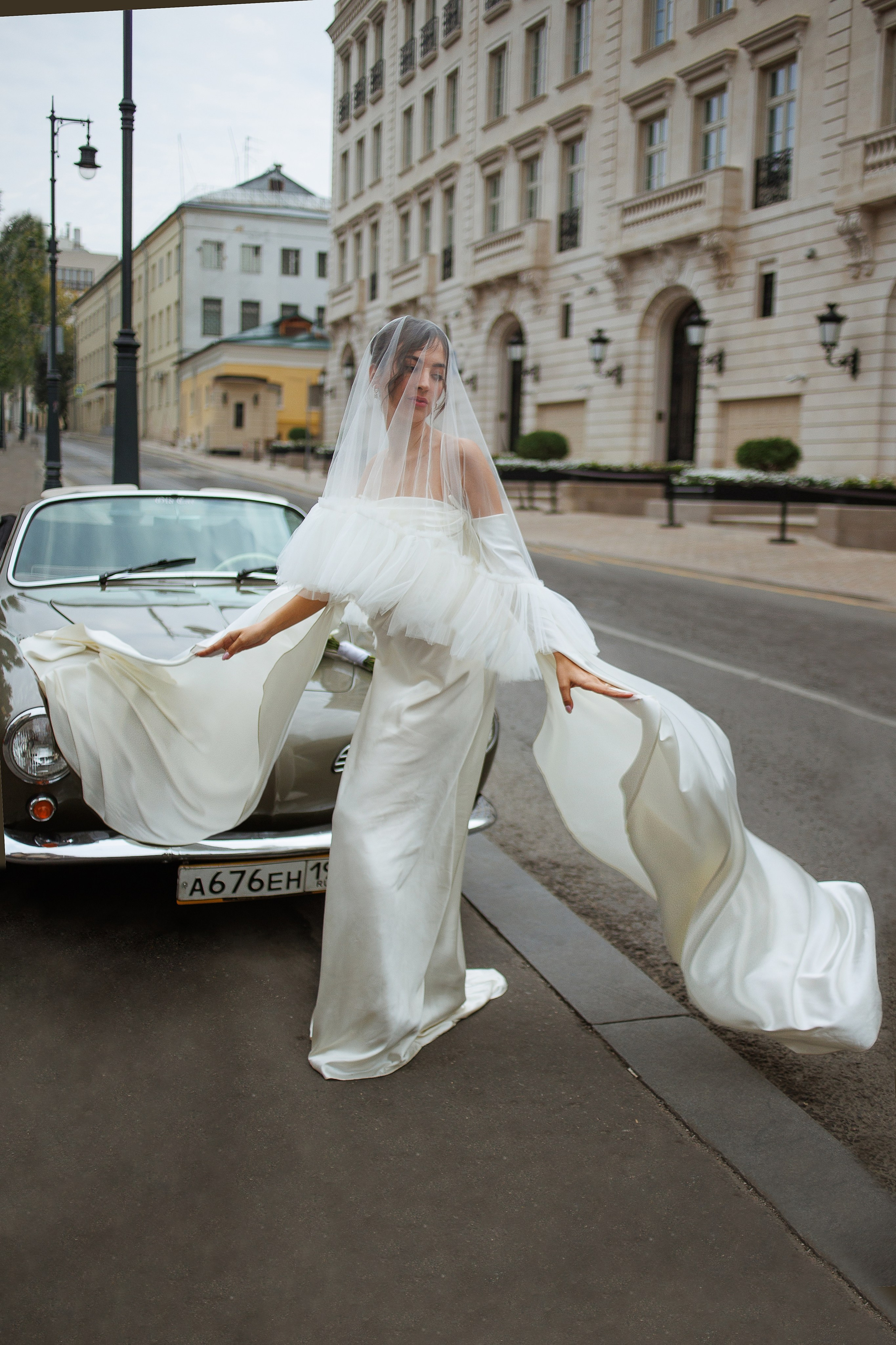 Ретро машина Анна и Владислав. Марковкина КрисТина