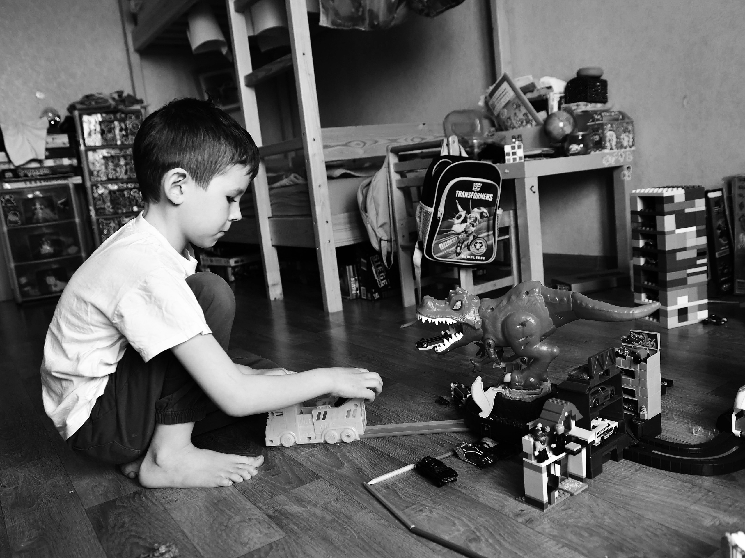 Чёрно-белое детство. Весна 2021. То ещё портфолио