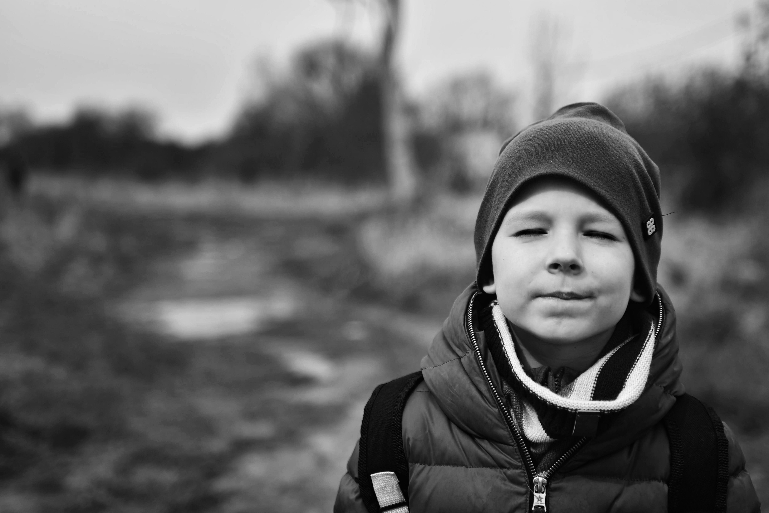 Чёрно-белое детство. Весна 2021. То ещё портфолио