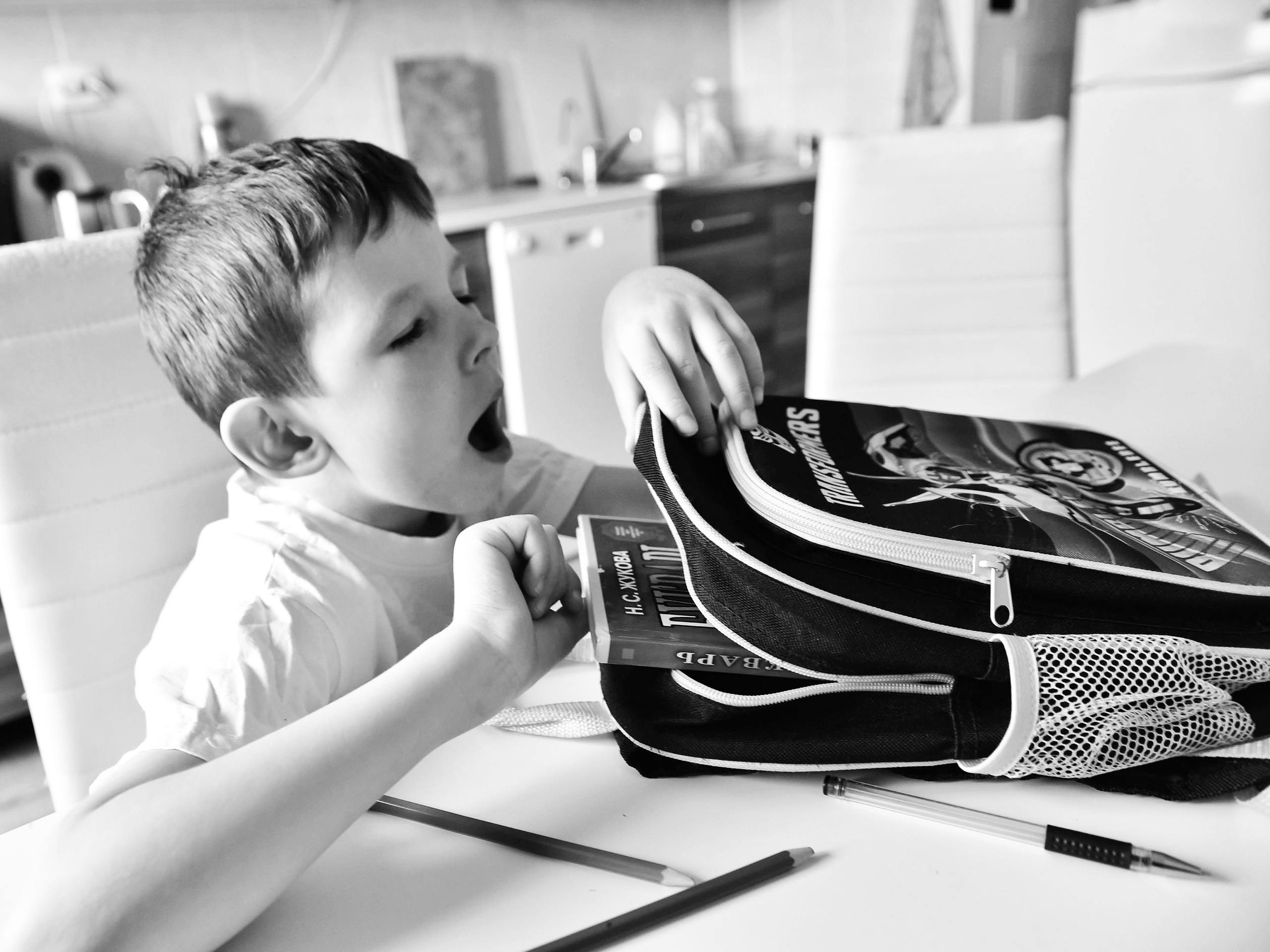 Чёрно-белое детство. Весна 2021. То ещё портфолио