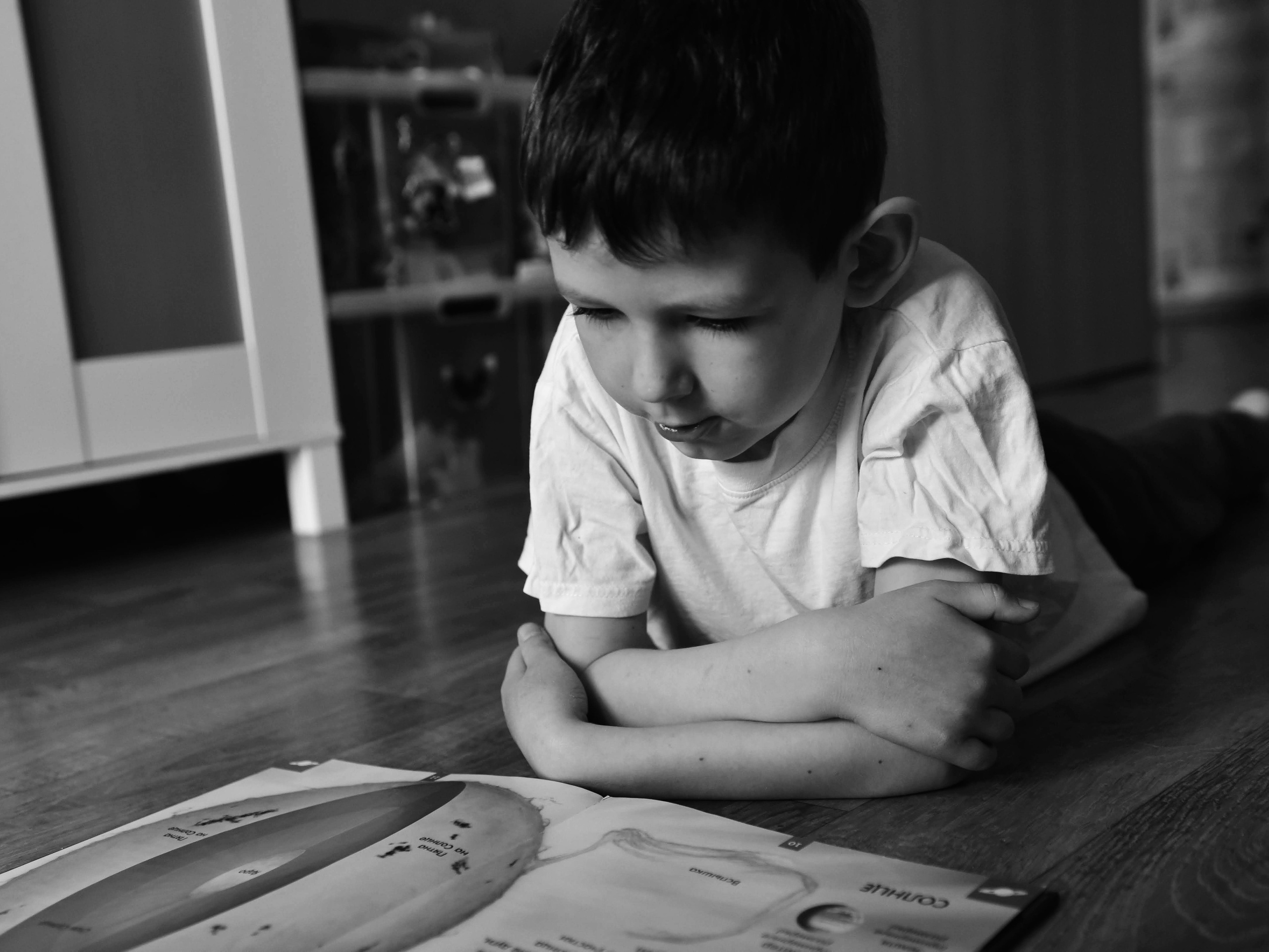 Чёрно-белое детство. Весна 2021. То ещё портфолио