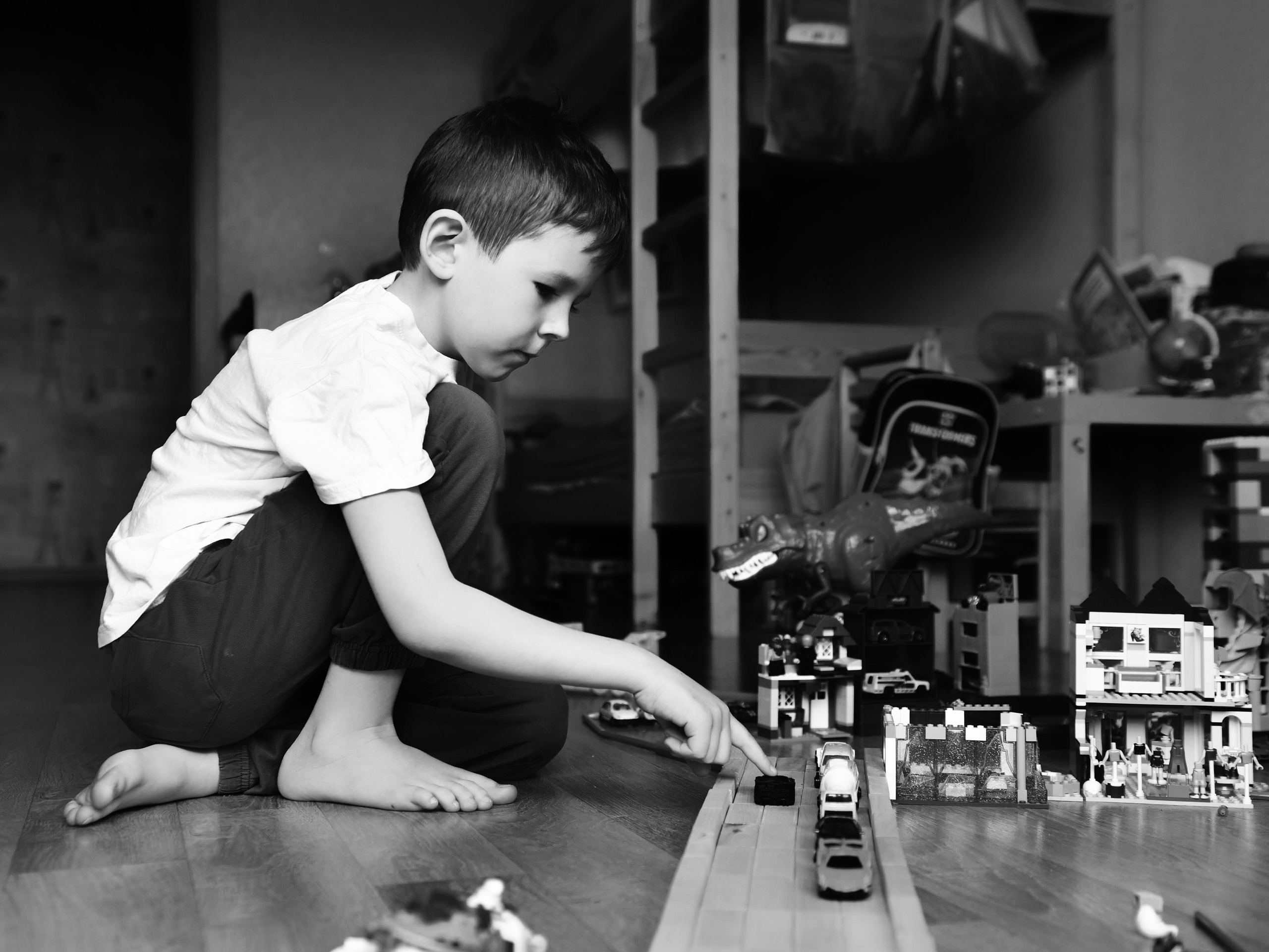 Чёрно-белое детство. Весна 2021. То ещё портфолио