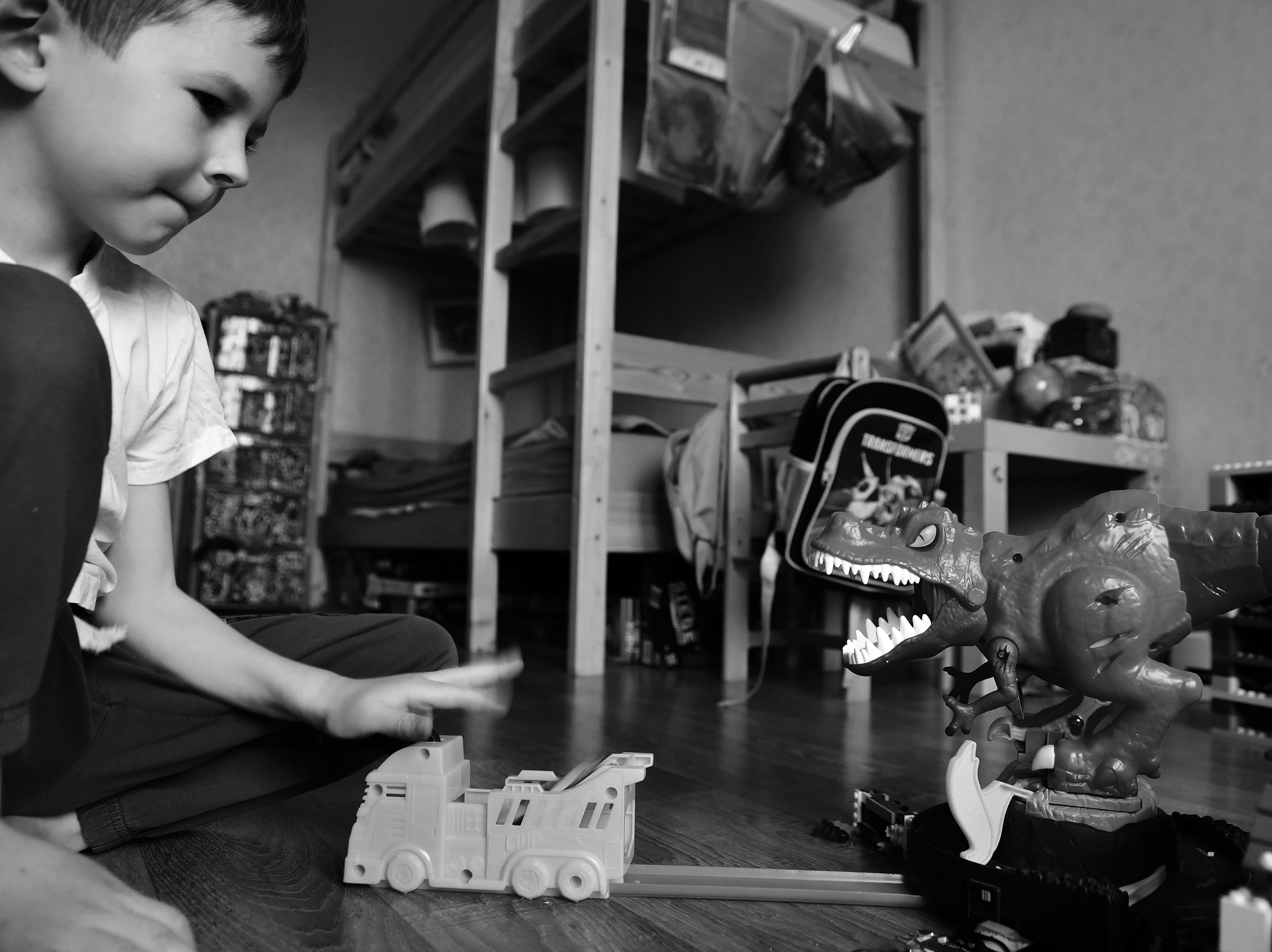 Чёрно-белое детство. Весна 2021. То ещё портфолио