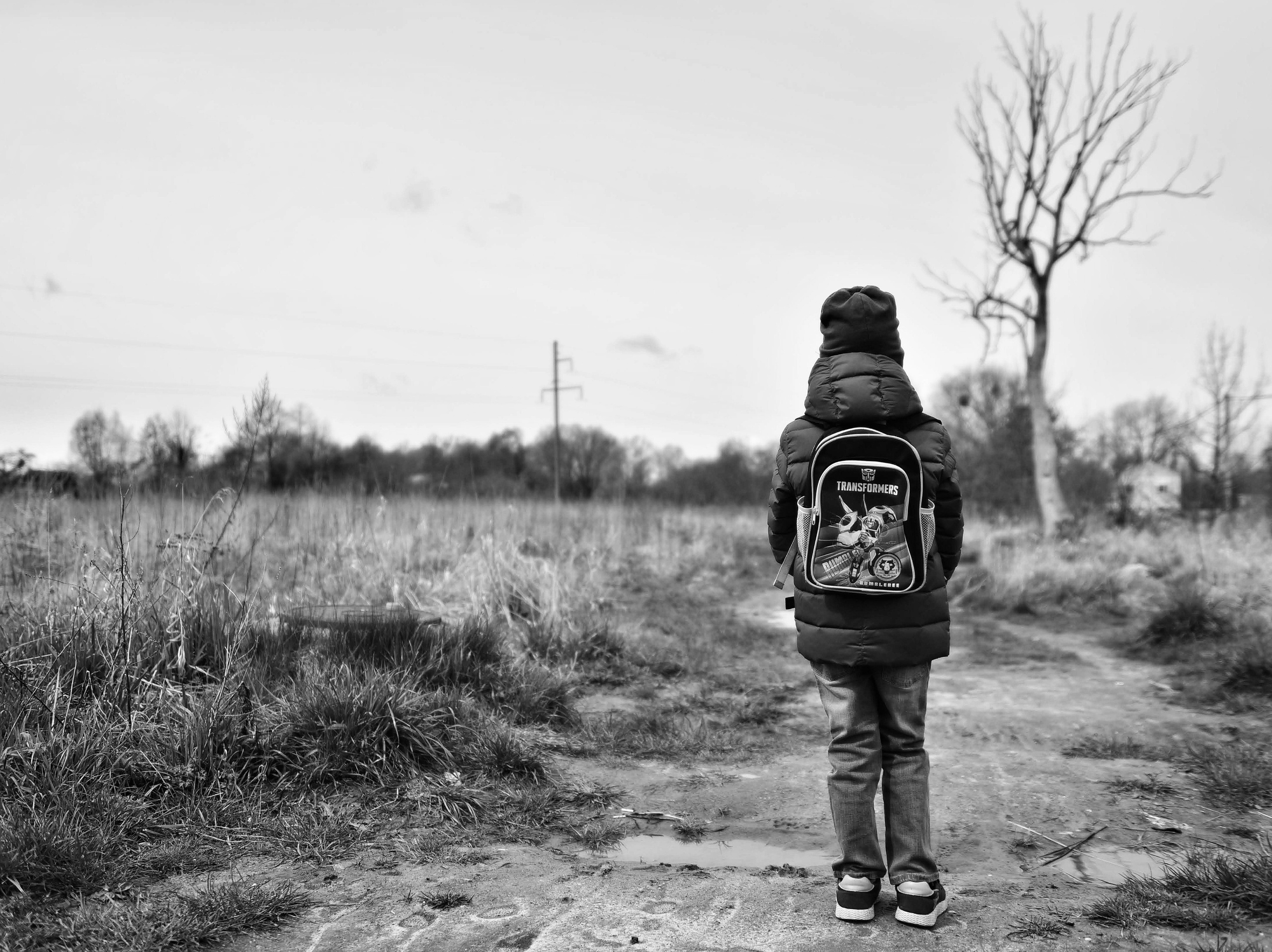 Чёрно-белое детство. Весна 2021. То ещё портфолио